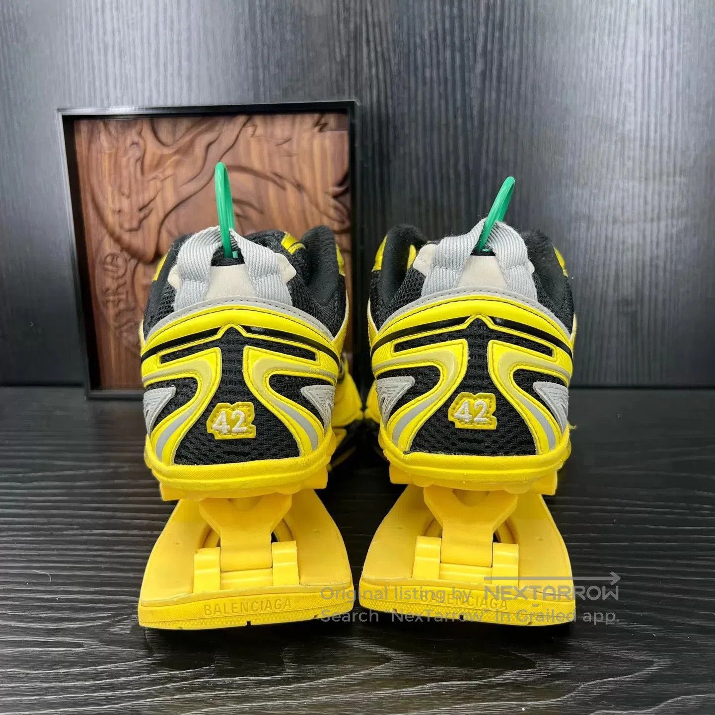 Balenciaga Yellow Lowtop Sneakers Size 9. Size US 9 / EU 42 - 5 Thumbnail