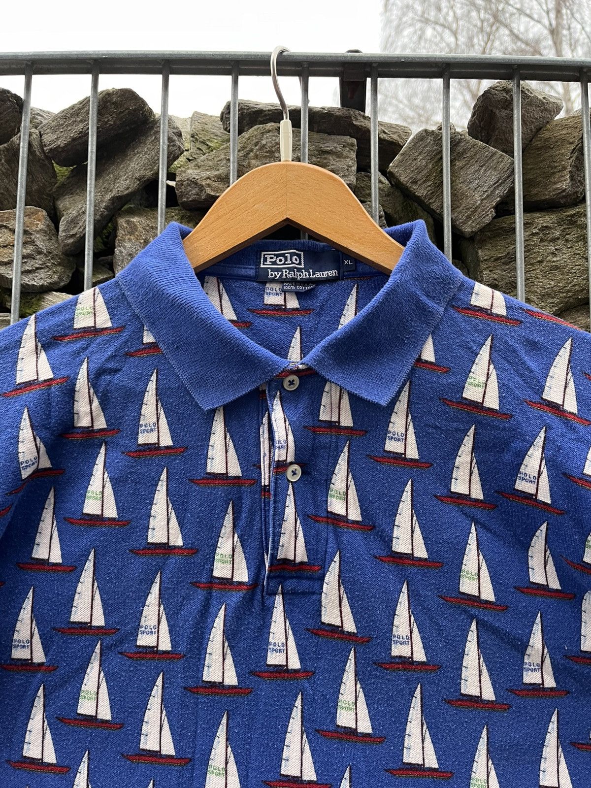 Polo Ralph Lauren Vintage Polo Ralph Lauren Monogram T-Shirt Limited Edition Size US XL / EU 56 / 4 - 3 Thumbnail