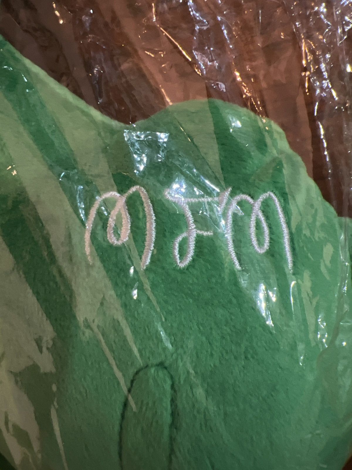 image of Murd333R X Complexcon Camel Plushie in Green, Men's