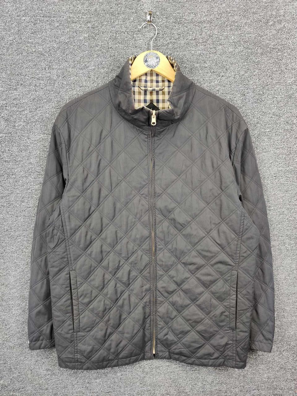 Aquascutum Aquascutum London Quilted Zipper Jacket Size US M / EU 48-50 / 2 - 1 Thumbnail