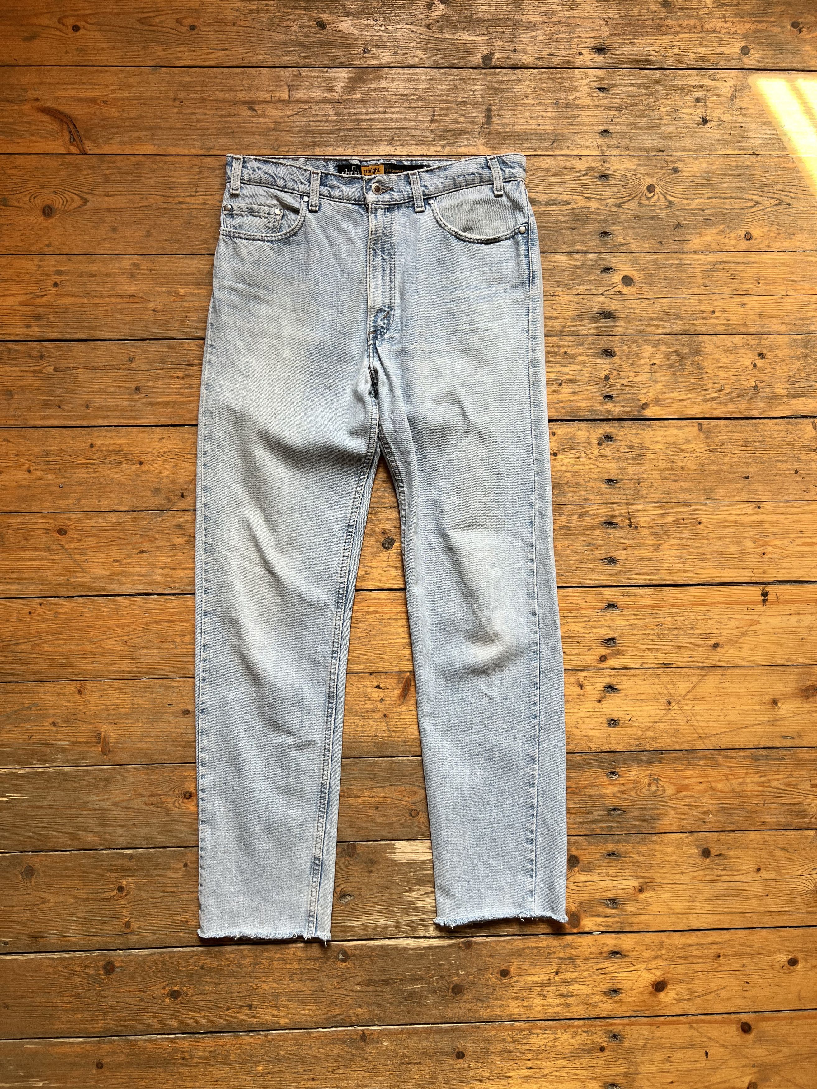 Levi's Vintage Clothing Levis Silver Tab Straight & Narrow Denim Jeans Pair Pants Size US 34 / EU 50 - 4 Thumbnail