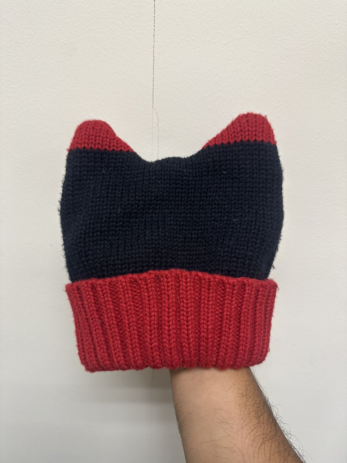 Japanese Brand × Vintage Like Undercover Devils Horn Style Beanie Hat Size ONE SIZE - 2 Thumbnail