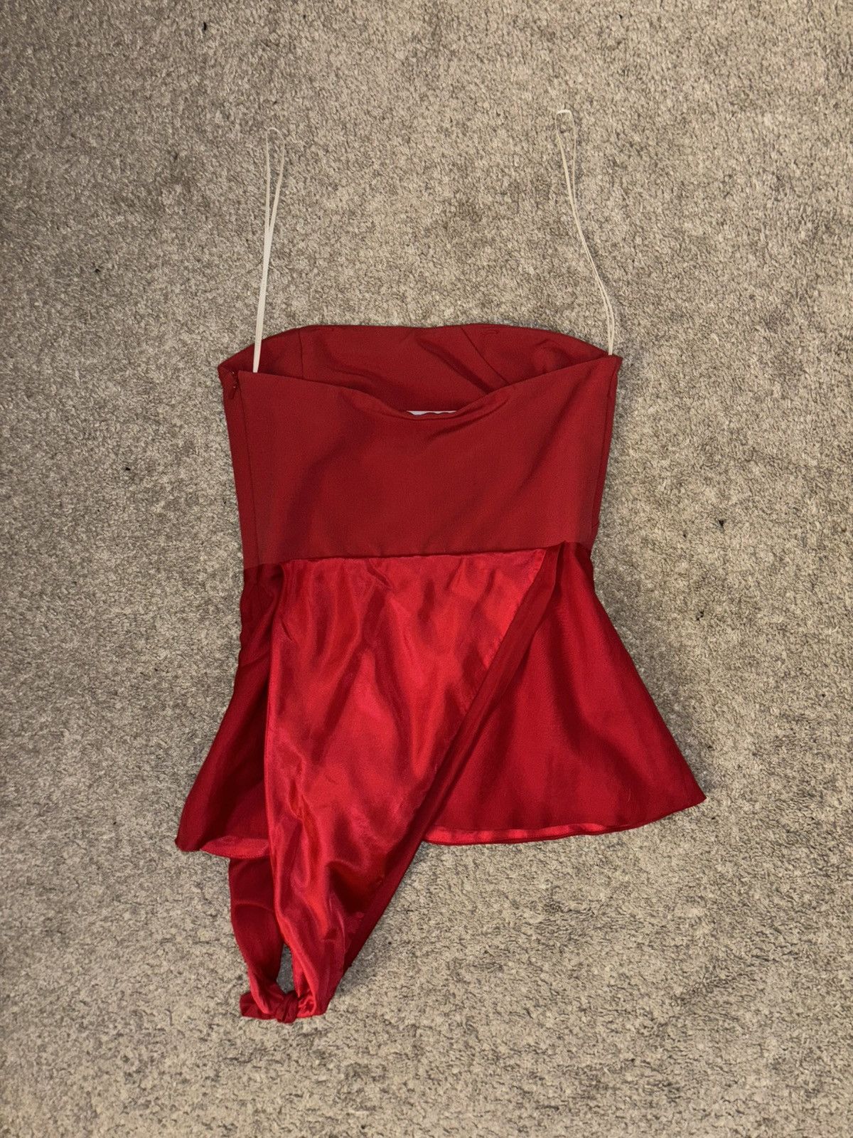 Black Halo Black Halo Red Mini Dress Size S / US 4 / IT 40 - 3 Thumbnail