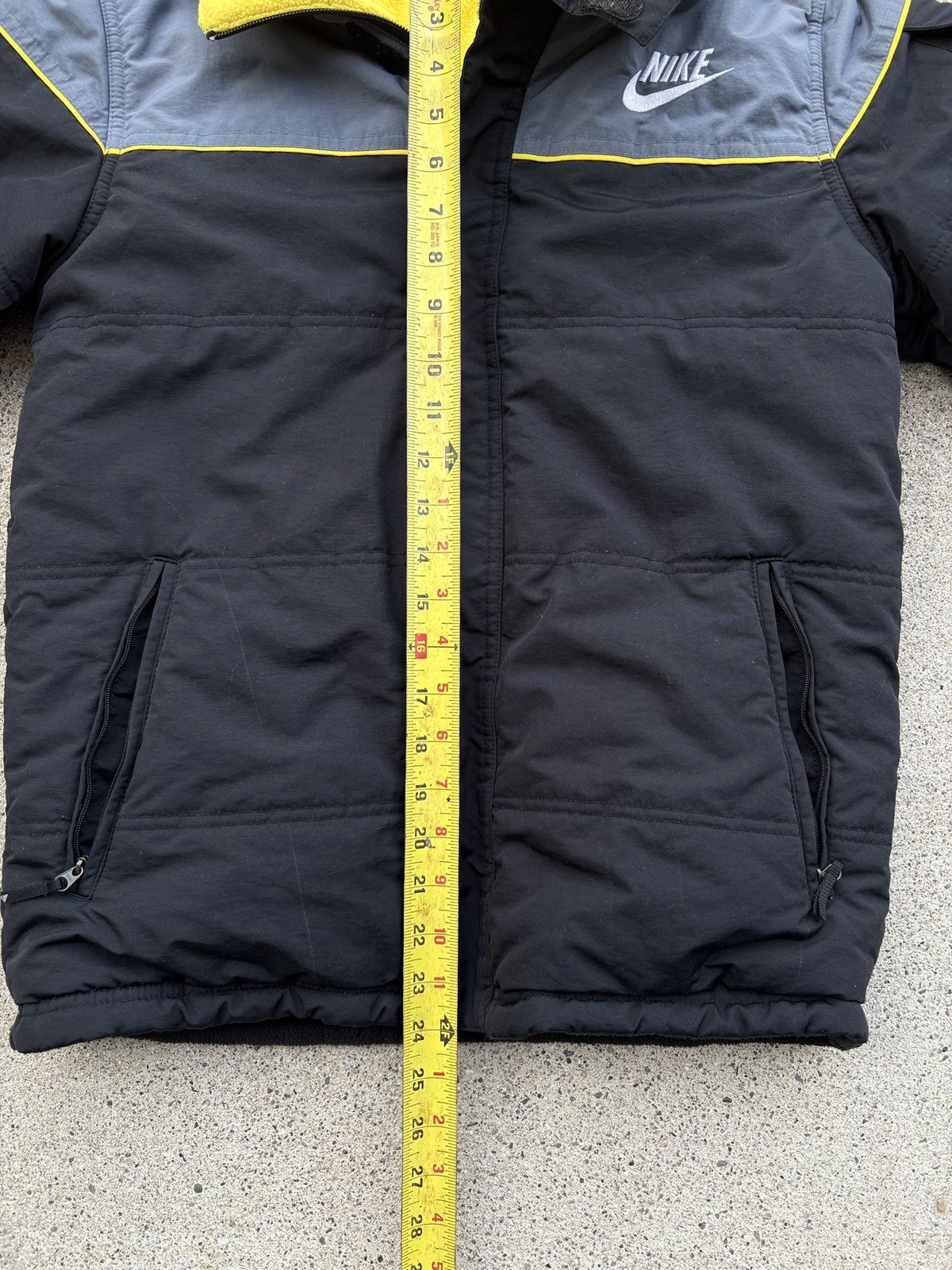 Nike × Vintage Vintage Y2K Yellow Nike Reversible Fleece Snow Jacket Sz. YL Size US S / EU 44-46 / 1 - 9 Thumbnail