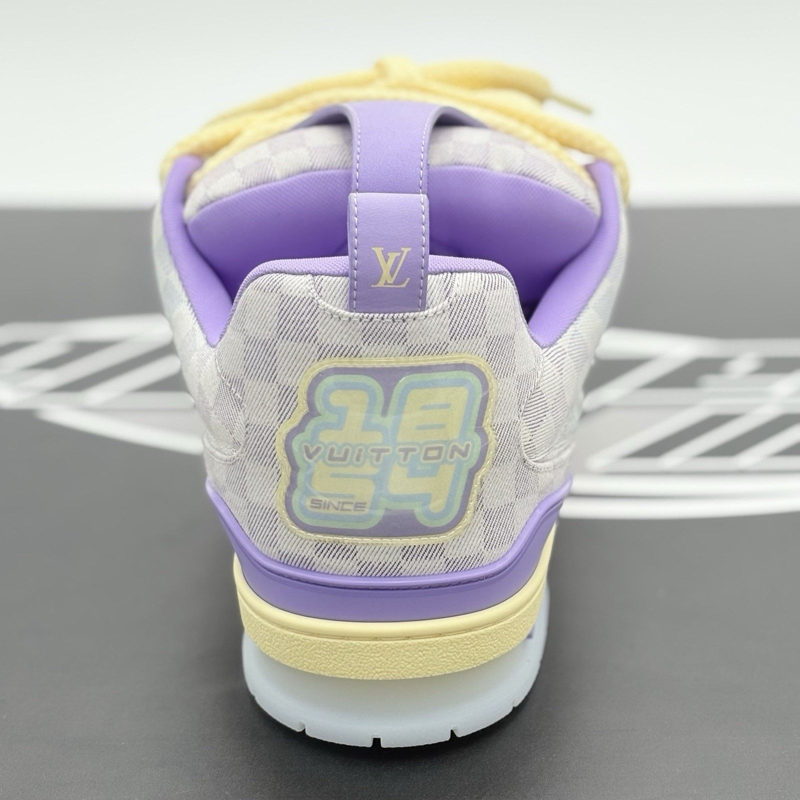 Louis Vuitton (13-13.5 US) Louis Vuitton Skate ' Gradient Purple ' | NEW! Size US 13 / EU 46 - 3 Thumbnail