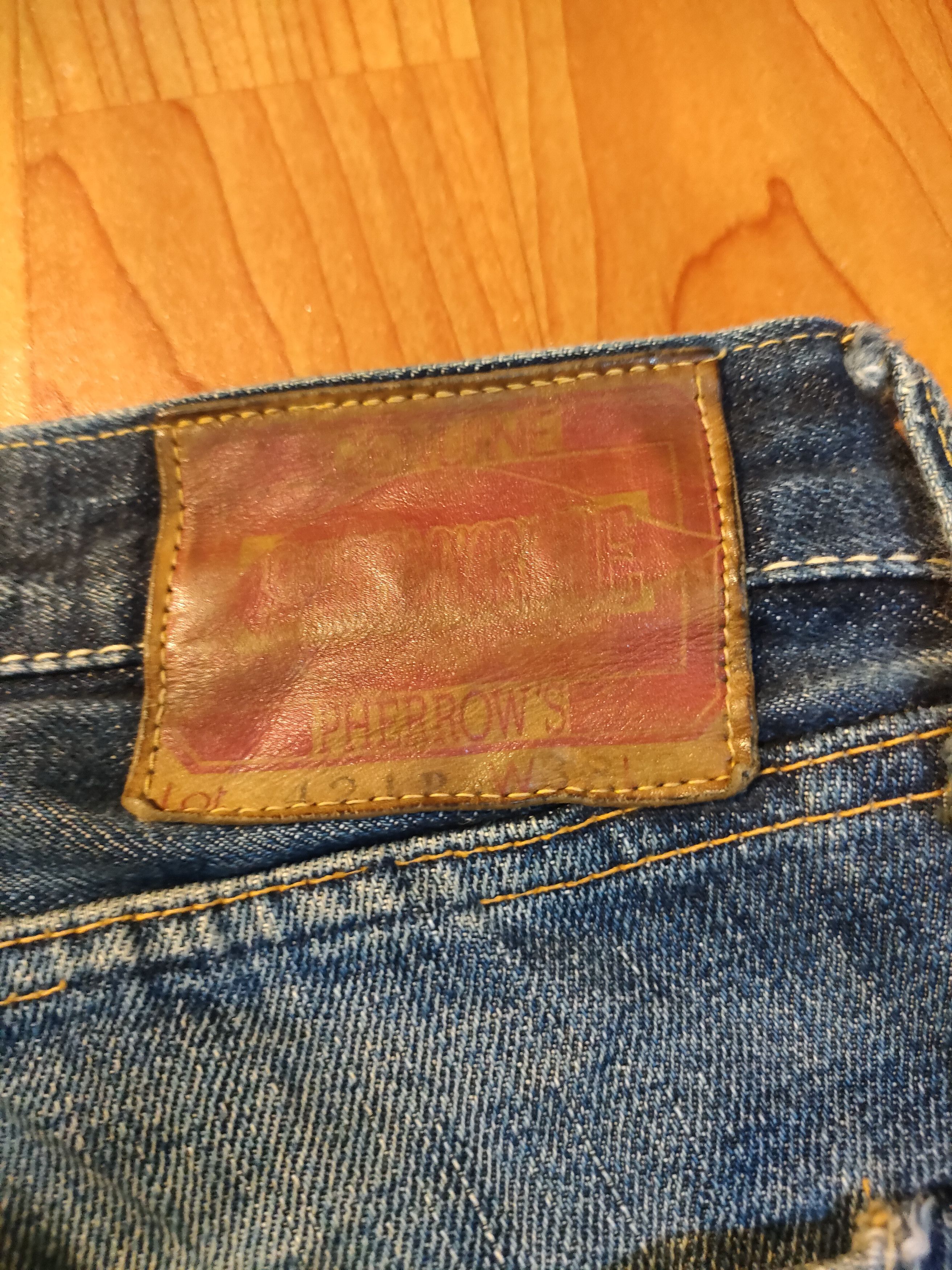 Japanese Brand × Pherrow's Pherrows Reworked Selvedge Jeans Size US 38 / EU 54 - 6 Thumbnail