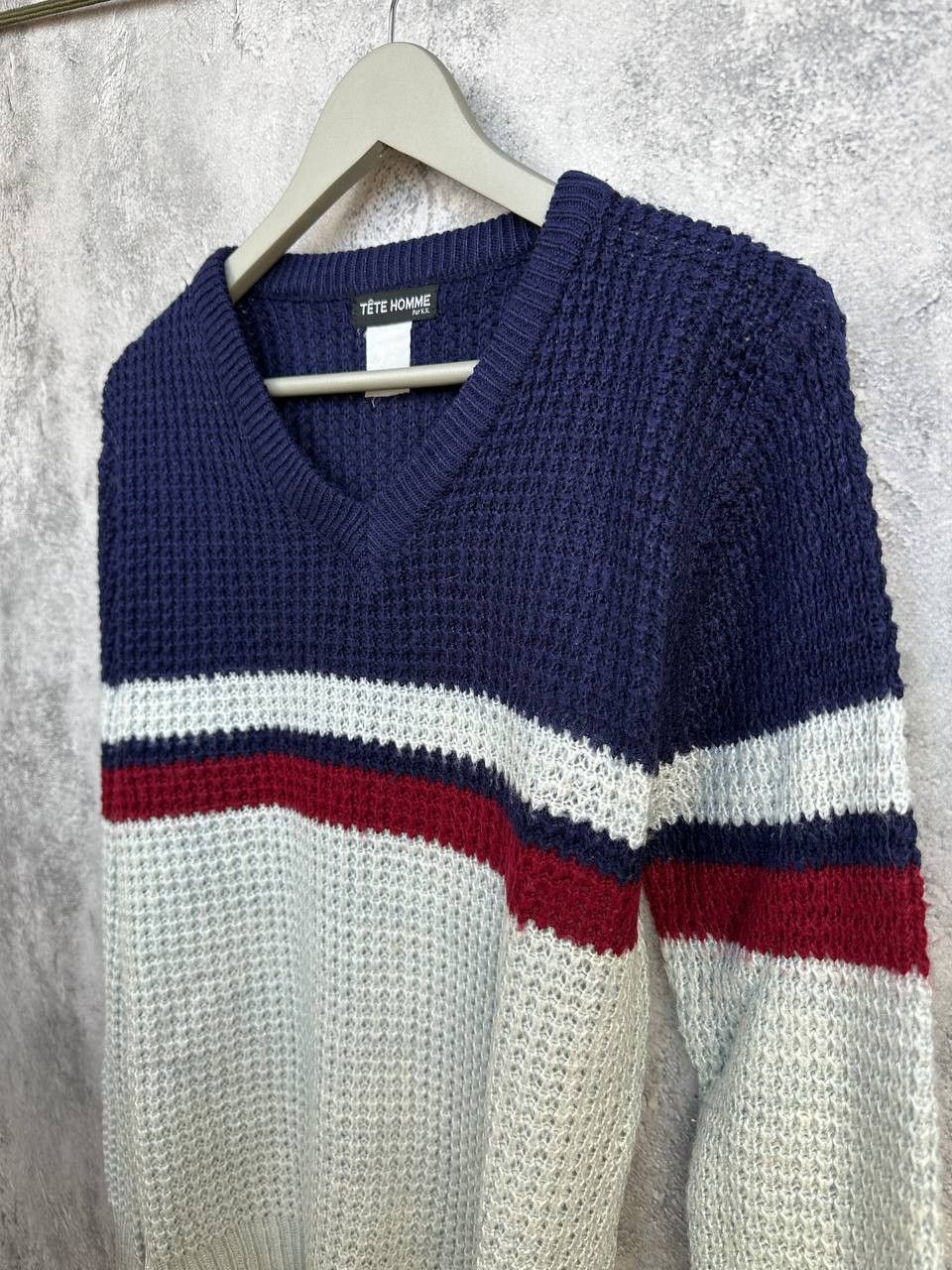 Tete Homme Tete Homme by Issey Miyake Archive Textured Knit Sweater Size US M / EU 48-50 / 2 - 5 Thumbnail