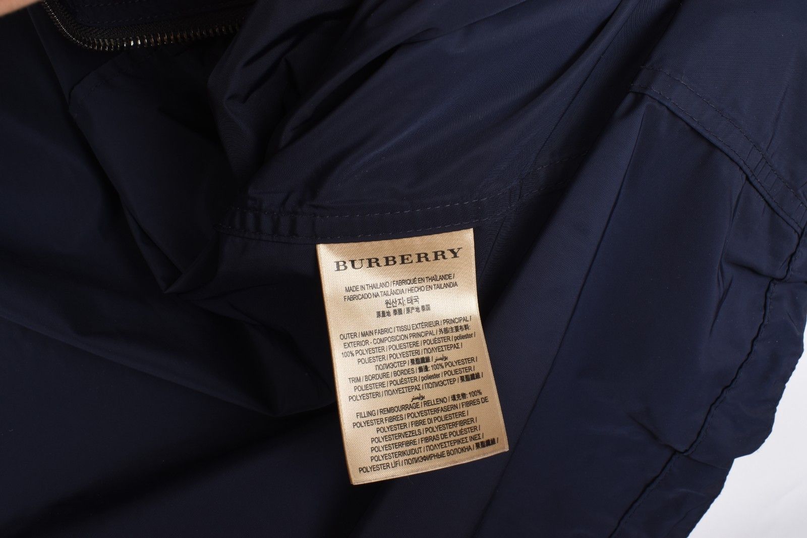 Burberry Burberry Men Jacket Bomber hidden hoodie Size IT52-L, S2092 Size US L / EU 52-54 / 3 - 11 Thumbnail