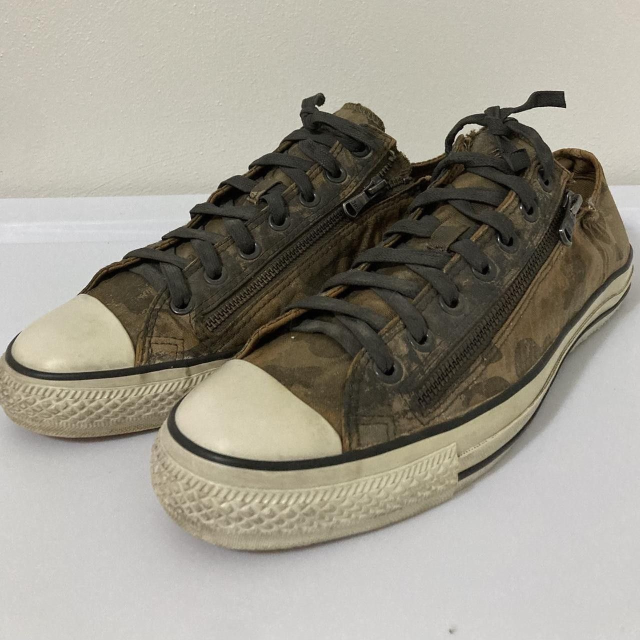 John Varvatos Converse Camo Zip Low
