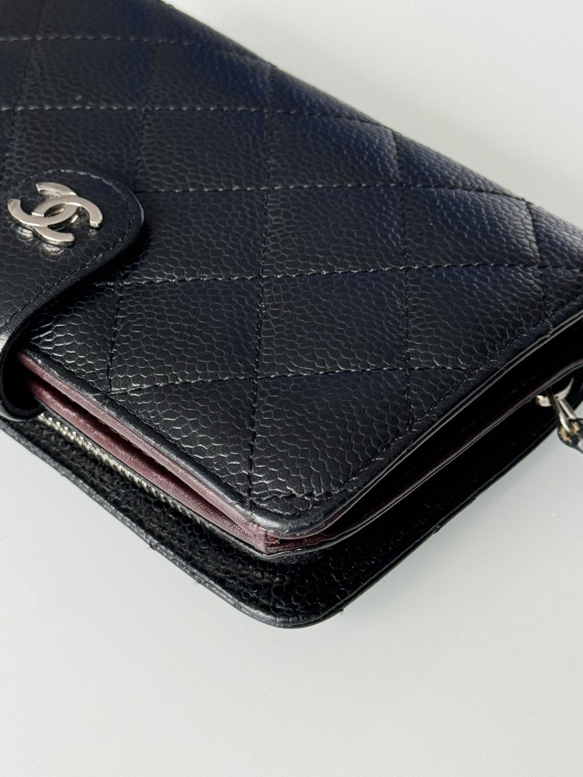 Chanel Chanel Caviar French Wallet Size ONE SIZE - 15 Thumbnail