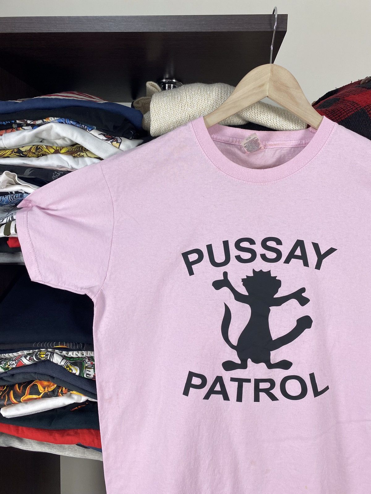 Other × Vintage Pussay Patrol Dick Sex Parody vintage t-shirt Size US M / EU 48-50 / 2 - 3 Thumbnail