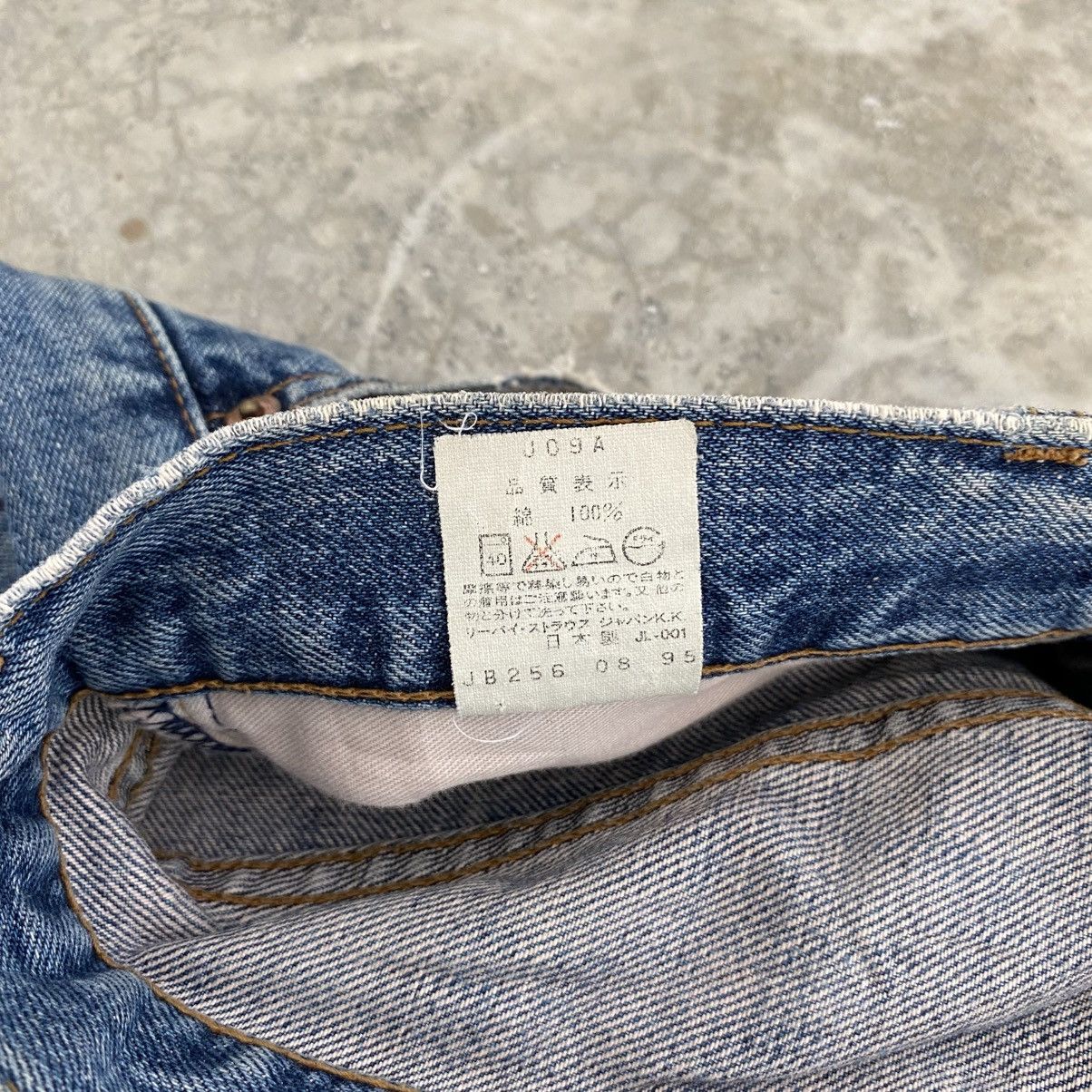 Levi's Vintage Levis 551ZXX Big E Faded Blue Selvedge LVC Jeans Size US 30 / EU 46 - 18 Thumbnail