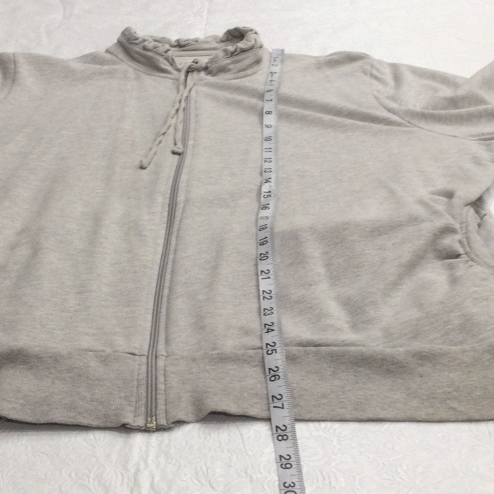 Other Just My Size Gray Full Zip Jacket w/Pockets 2X (18W/20W) Size XXL / US 16-18 / IT 52-54 - 11 Thumbnail