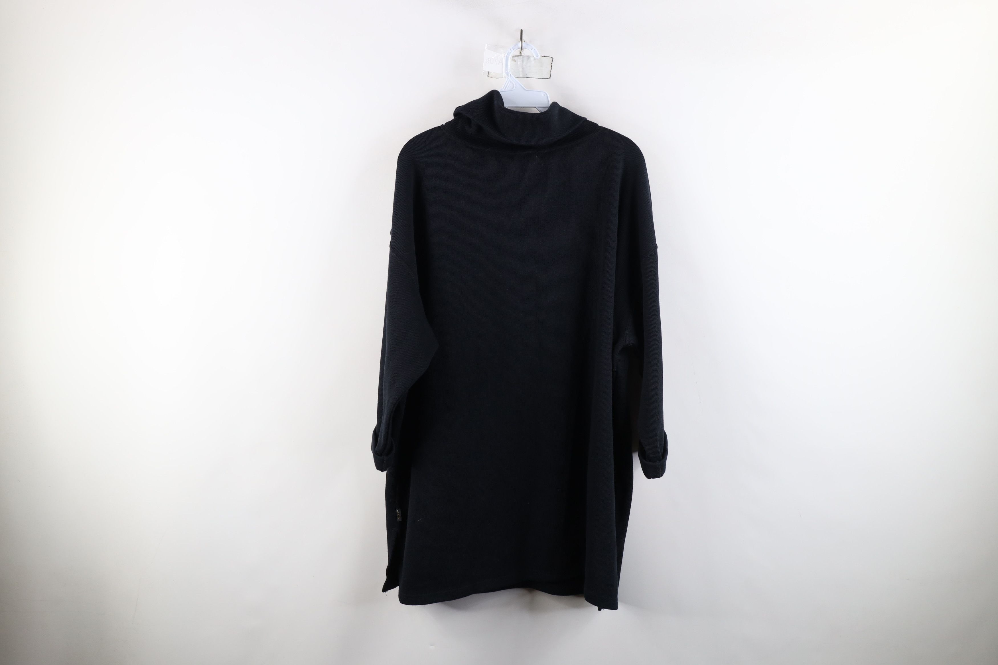 Express × Vintage Vintage 90s Express Thermal Ribbed Knit Turtleneck T-Shirt Size M / US 6-8 / IT 42-44 - 9 Thumbnail