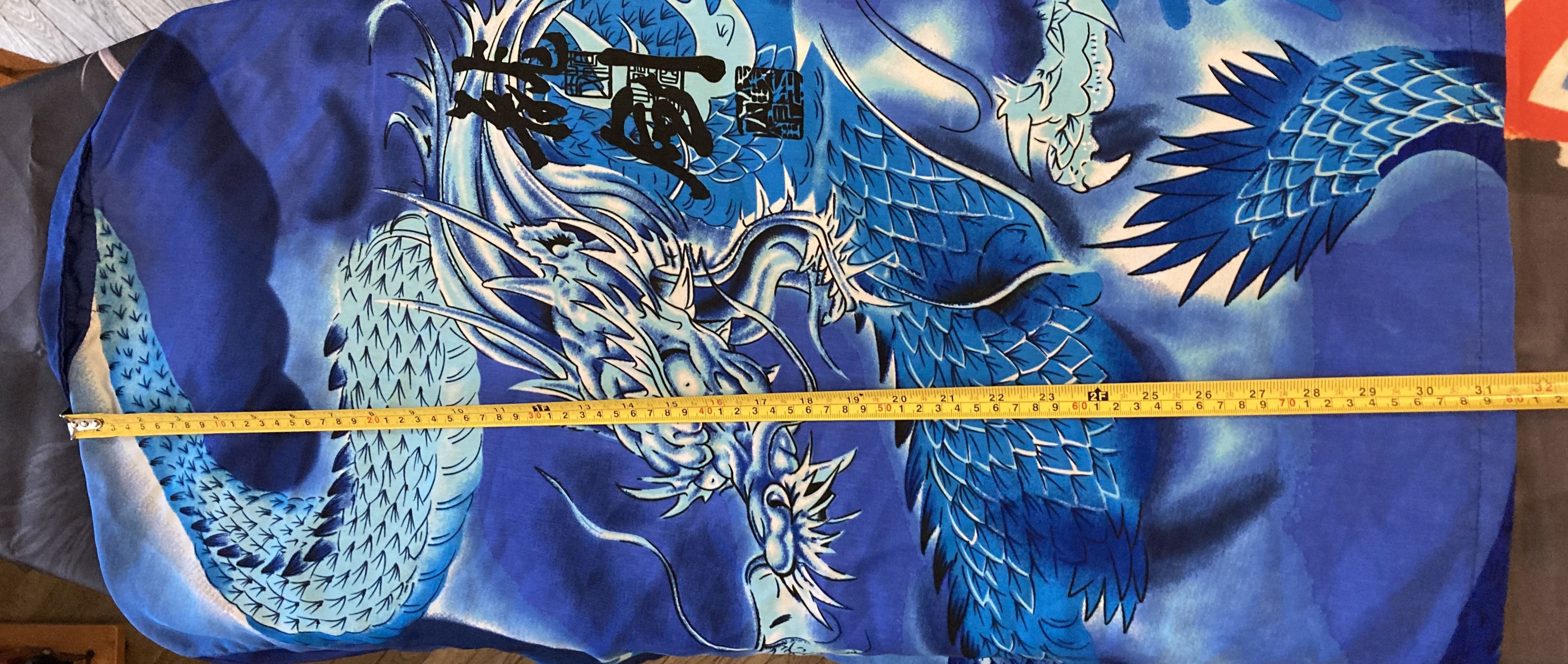 Anime × Japanese Brand × Vintage Y2K Japanese Dragon Button Up full print shirt Anime Size US L / EU 52-54 / 3 - 10 Thumbnail