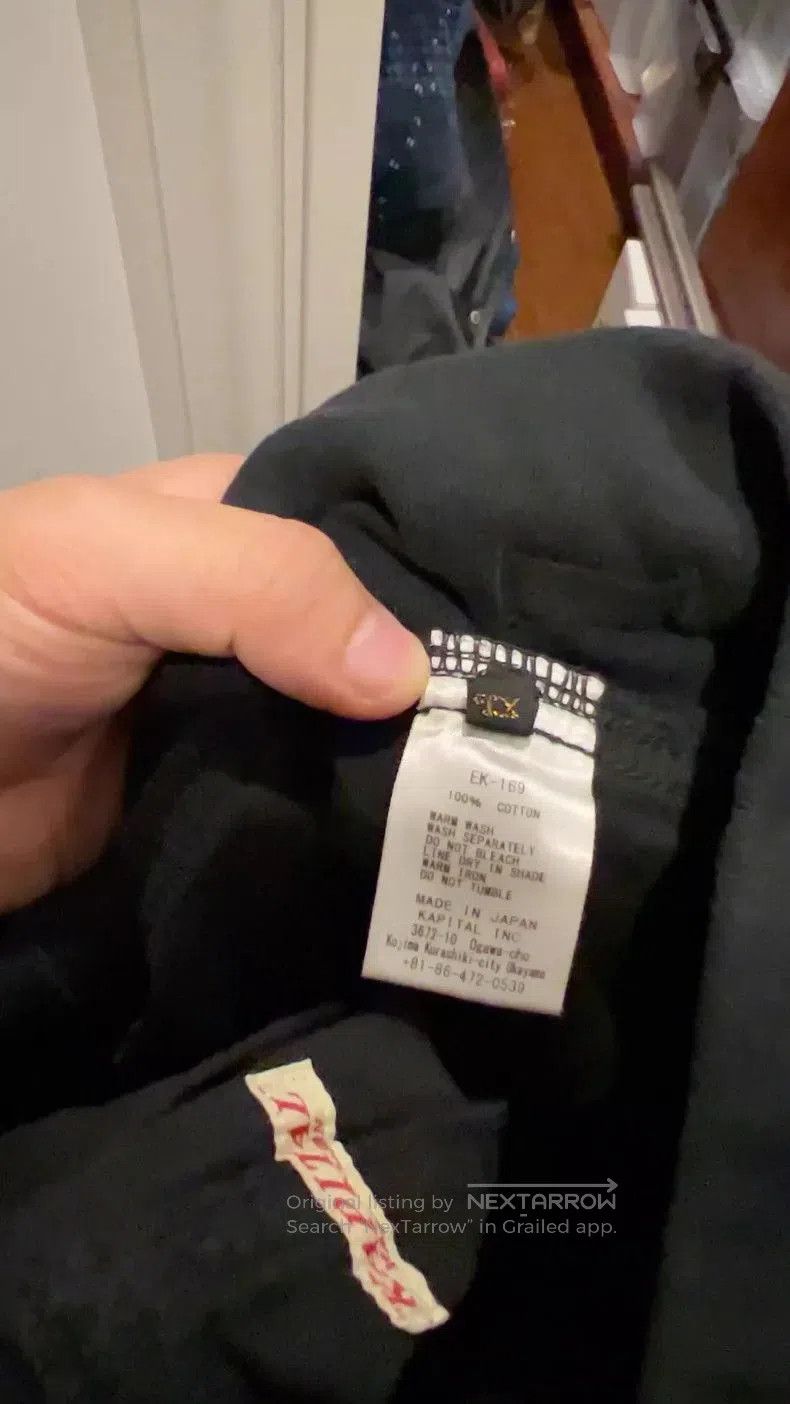 Kapital Kapital XL Black Sweatpants Size US 34 / EU 50 - 5 Thumbnail