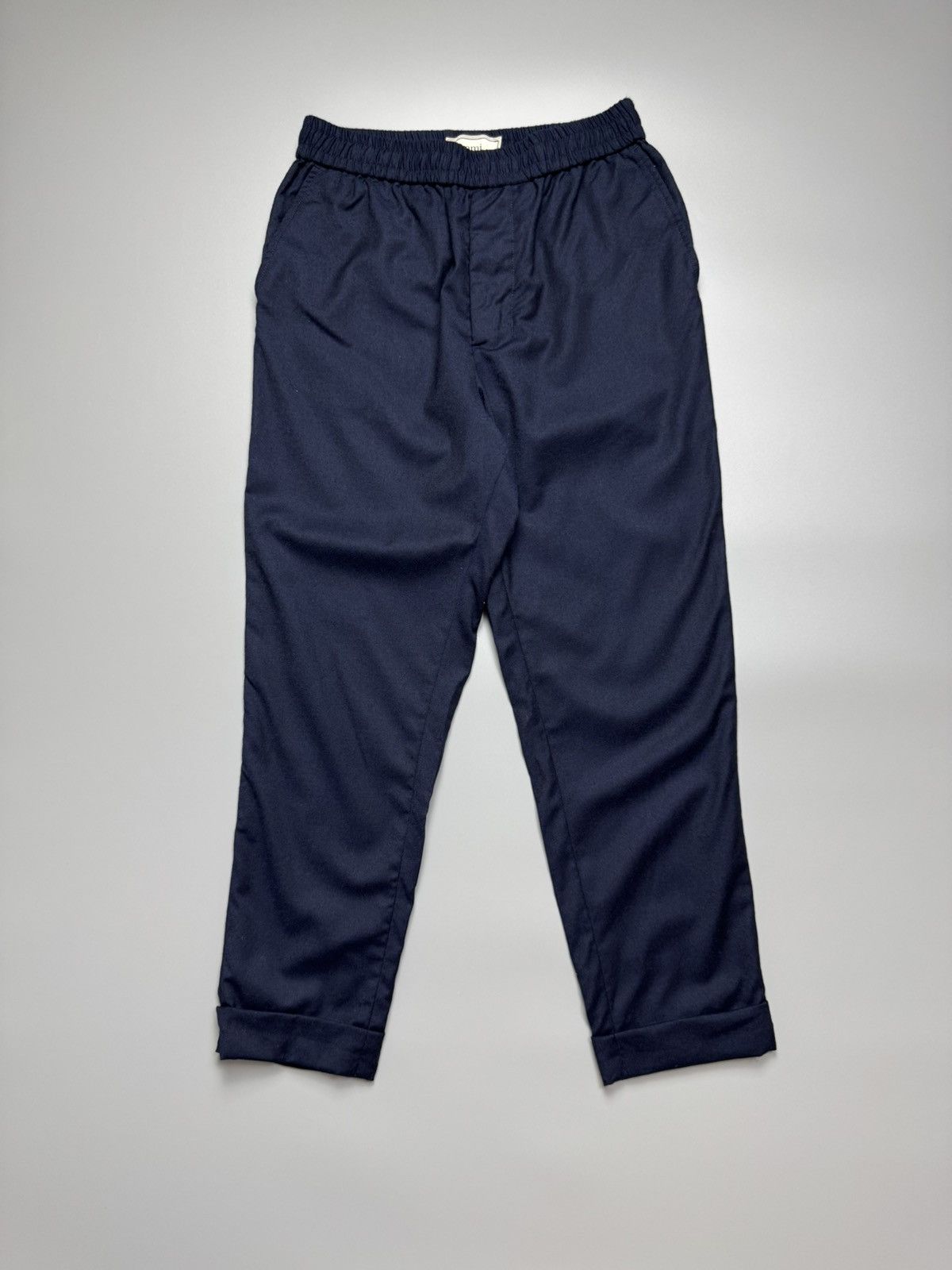 AMI AMI - Alexandre Mattiussi Wool Cropped Trouser Pants Size US 28 / EU 44 - 1 Thumbnail