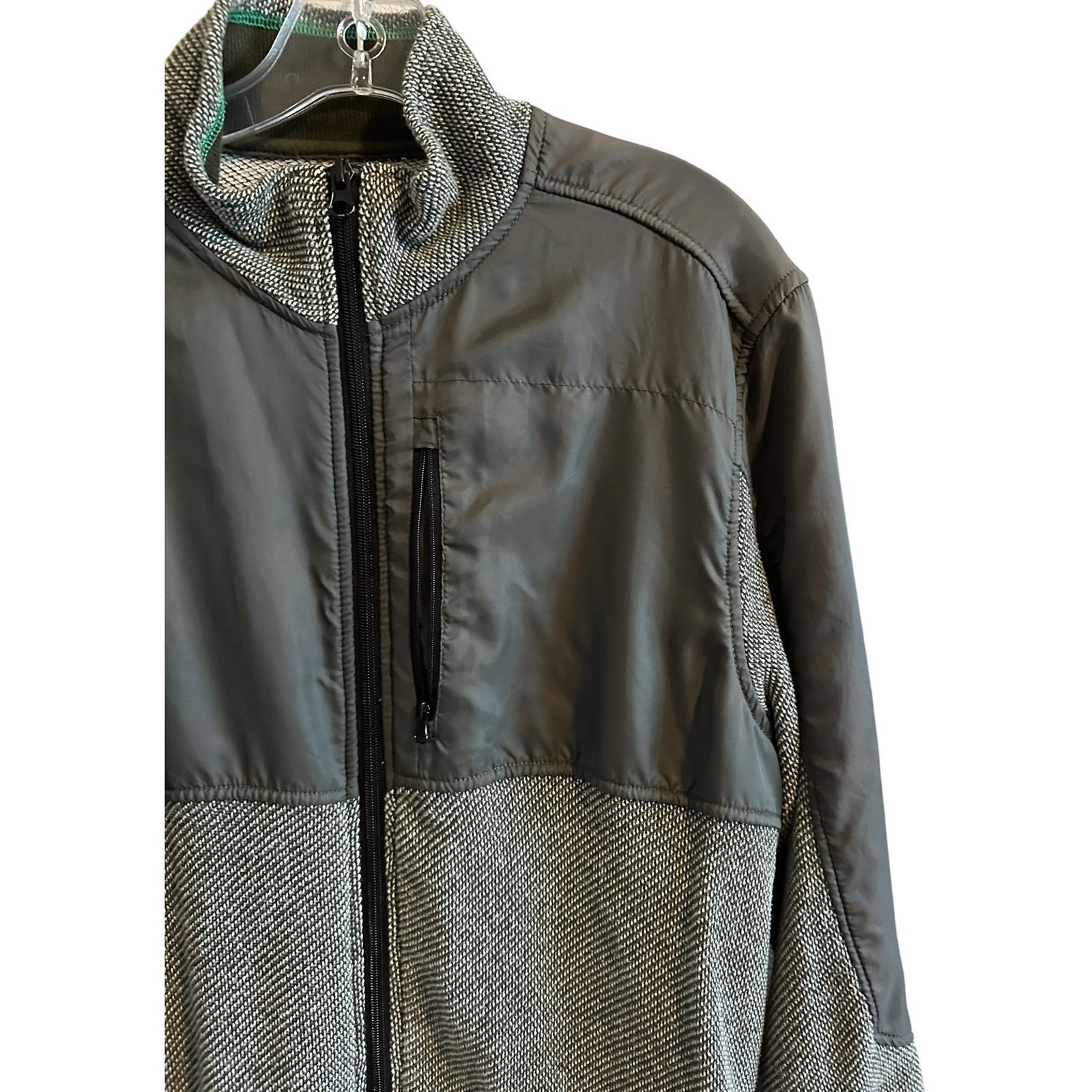UNIONBAY Unionbay Long Sleeve Zip Up Lightweight Cotton Blend Jacket Size US M / EU 48-50 / 2 - 4 Thumbnail