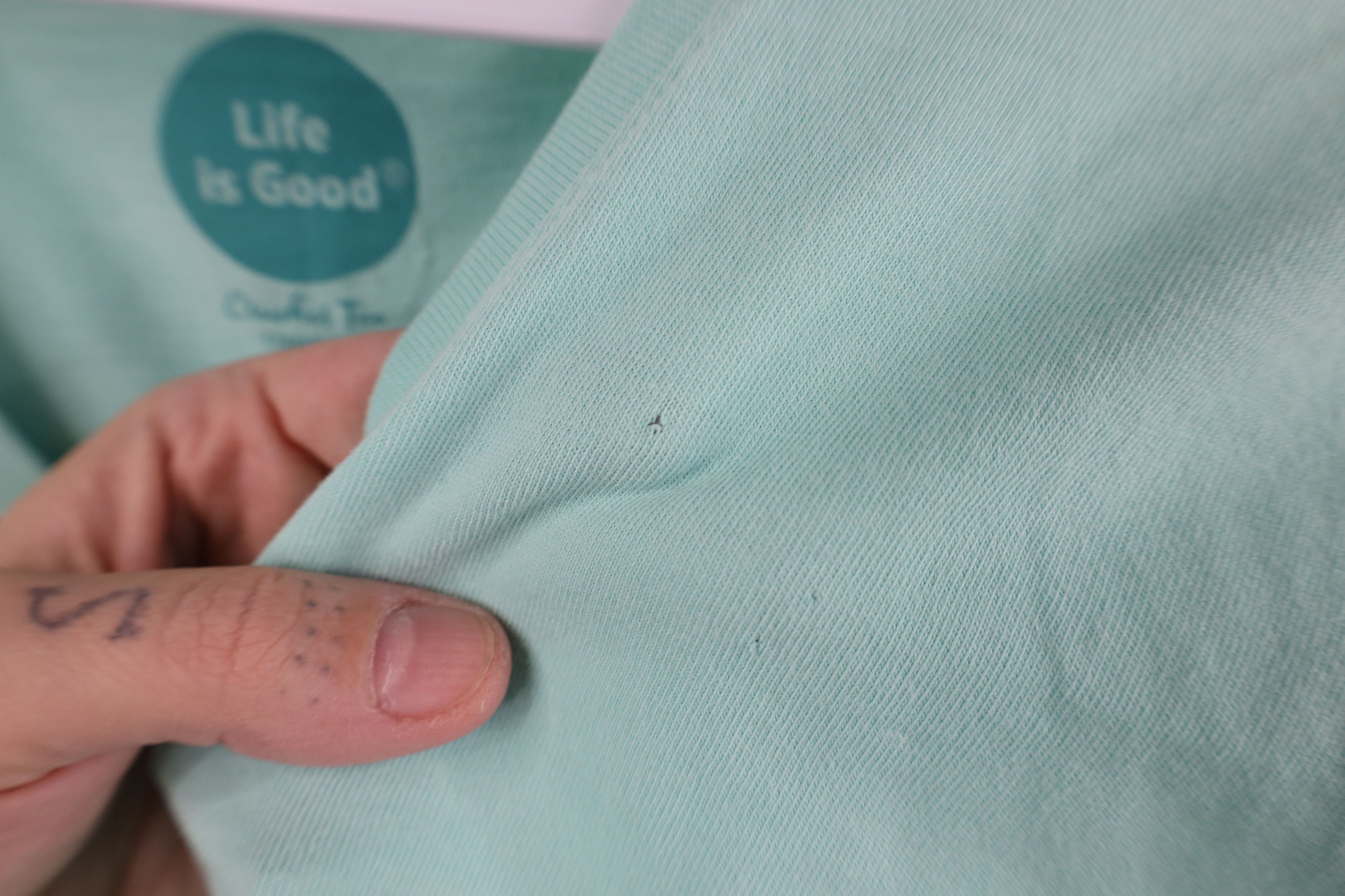 Life is Good Life Is Good Get Lost Let Found Book Nature T-Shirt Teal Size M / US 6-8 / IT 42-44 - 5 Thumbnail