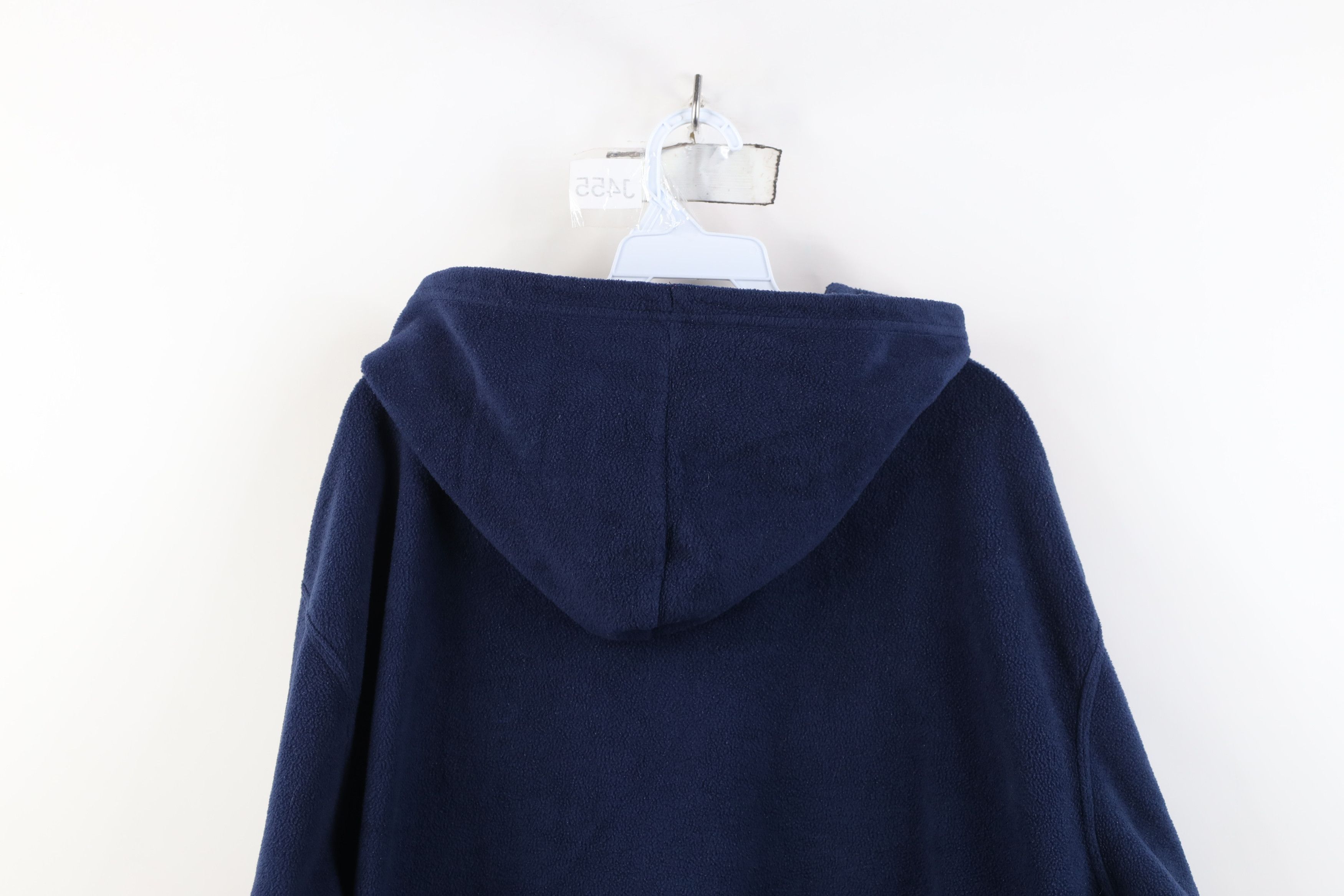 Disney Vintage 90s Disney Winnie the Pooh Eeyore Fleece Hoodie Blue Size XXL / US 16-18 / IT 52-54 - 14 Thumbnail