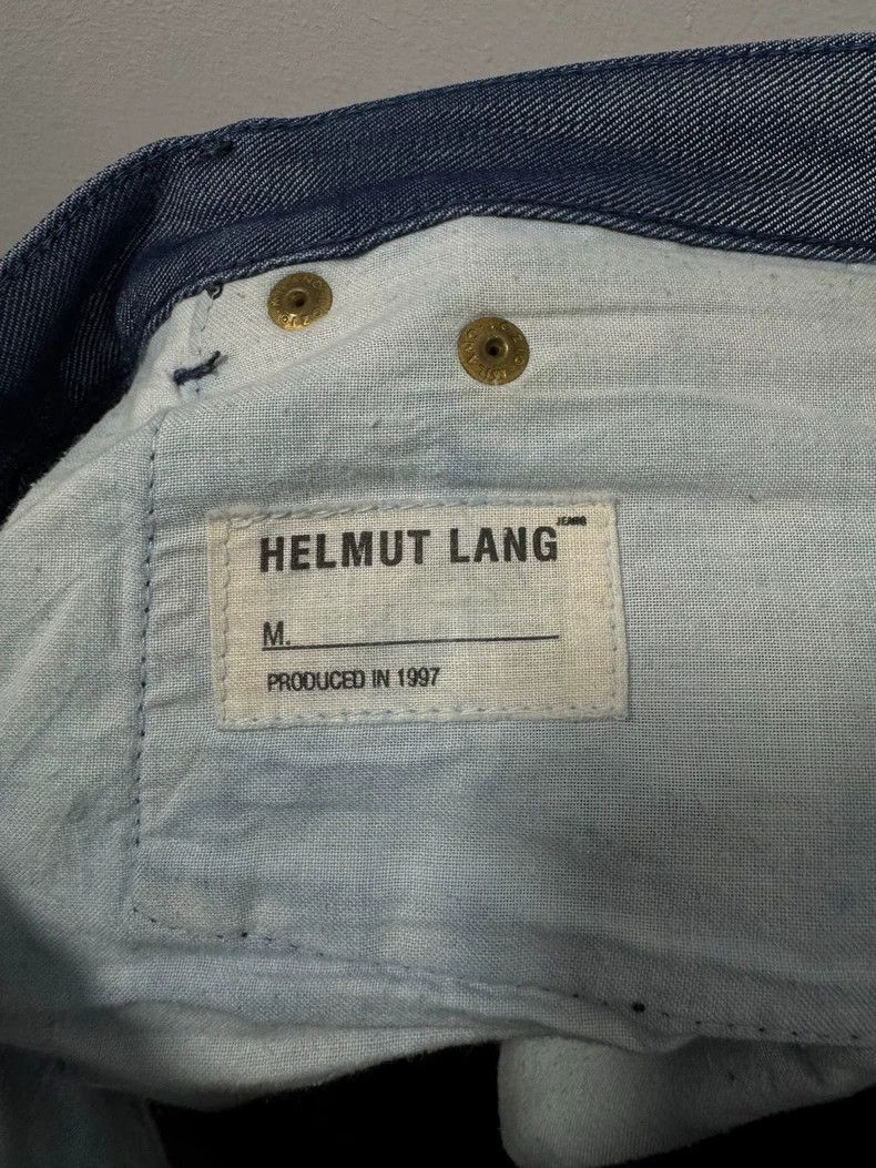 Helmut Lang HELMUT LANG Silver brushed waxed cowhide Size US 32 / EU 48 - 4 Thumbnail