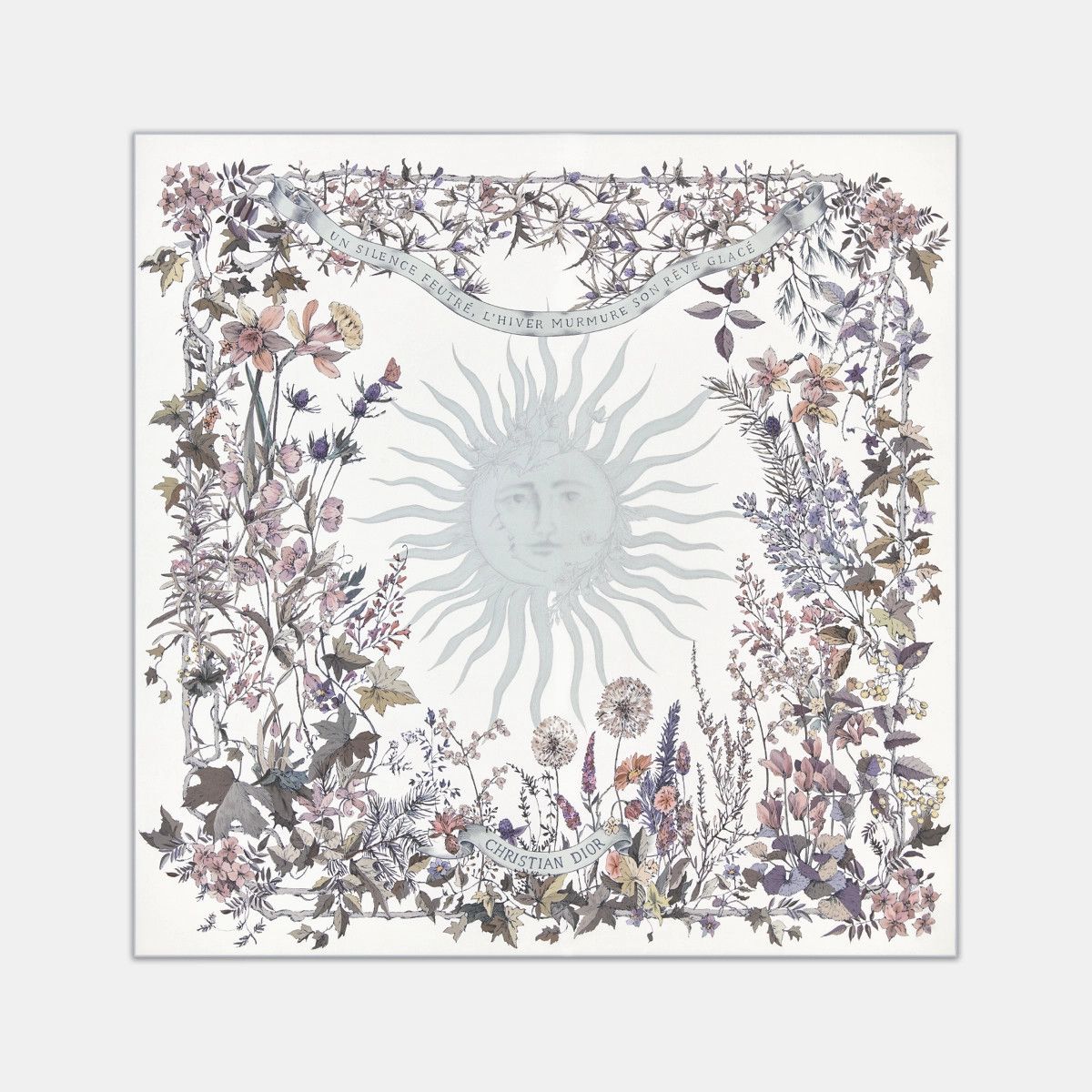 Dior o1bcso1str0226 Size:OS/Soleil 90 Square Scarf in Multicolor Size ONE SIZE - 2 Thumbnail