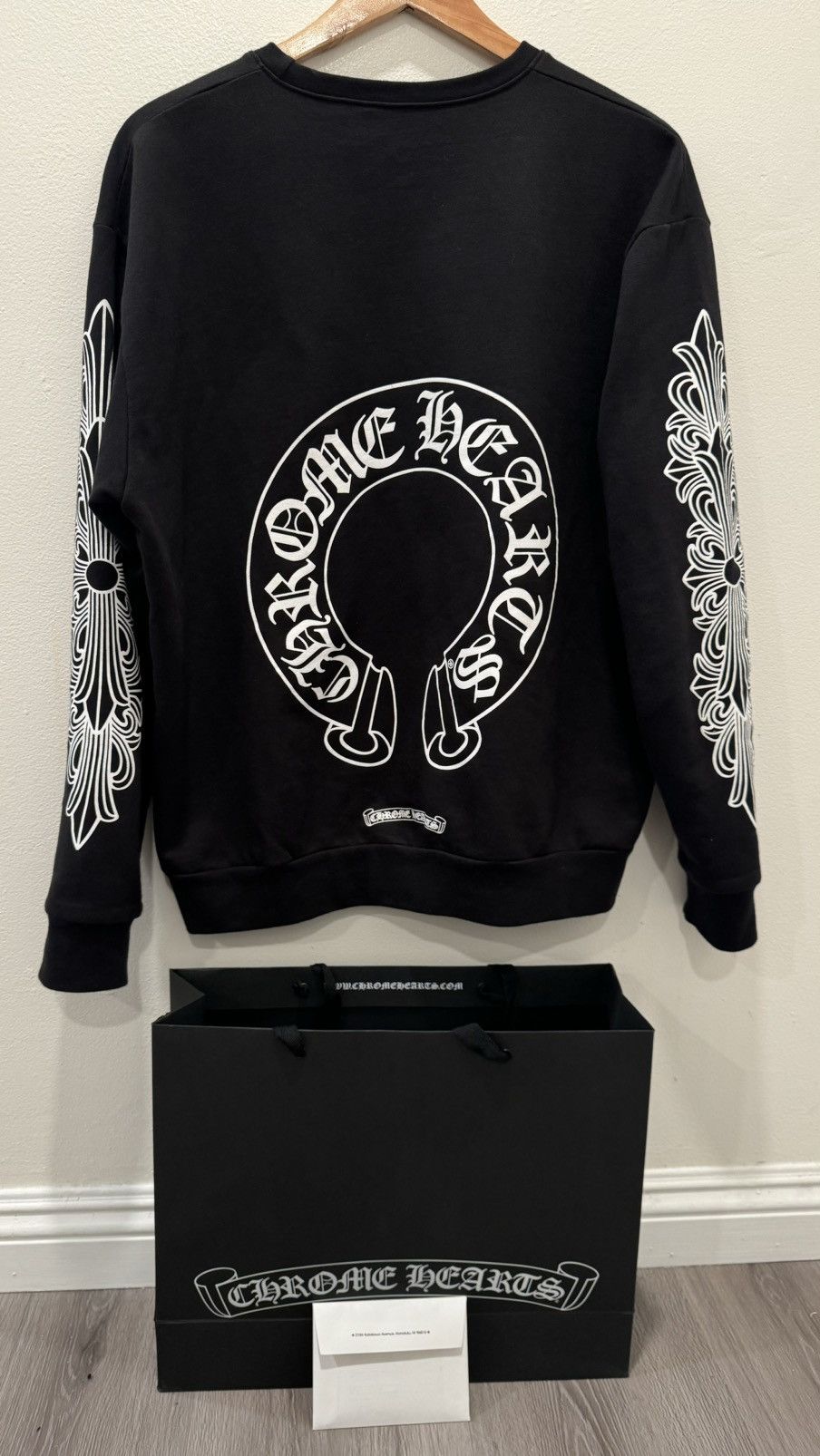 Chrome Hearts Chrome Hearts Floral Crewneck Rare Size US M / EU 48-50 / 2 - 2 Thumbnail