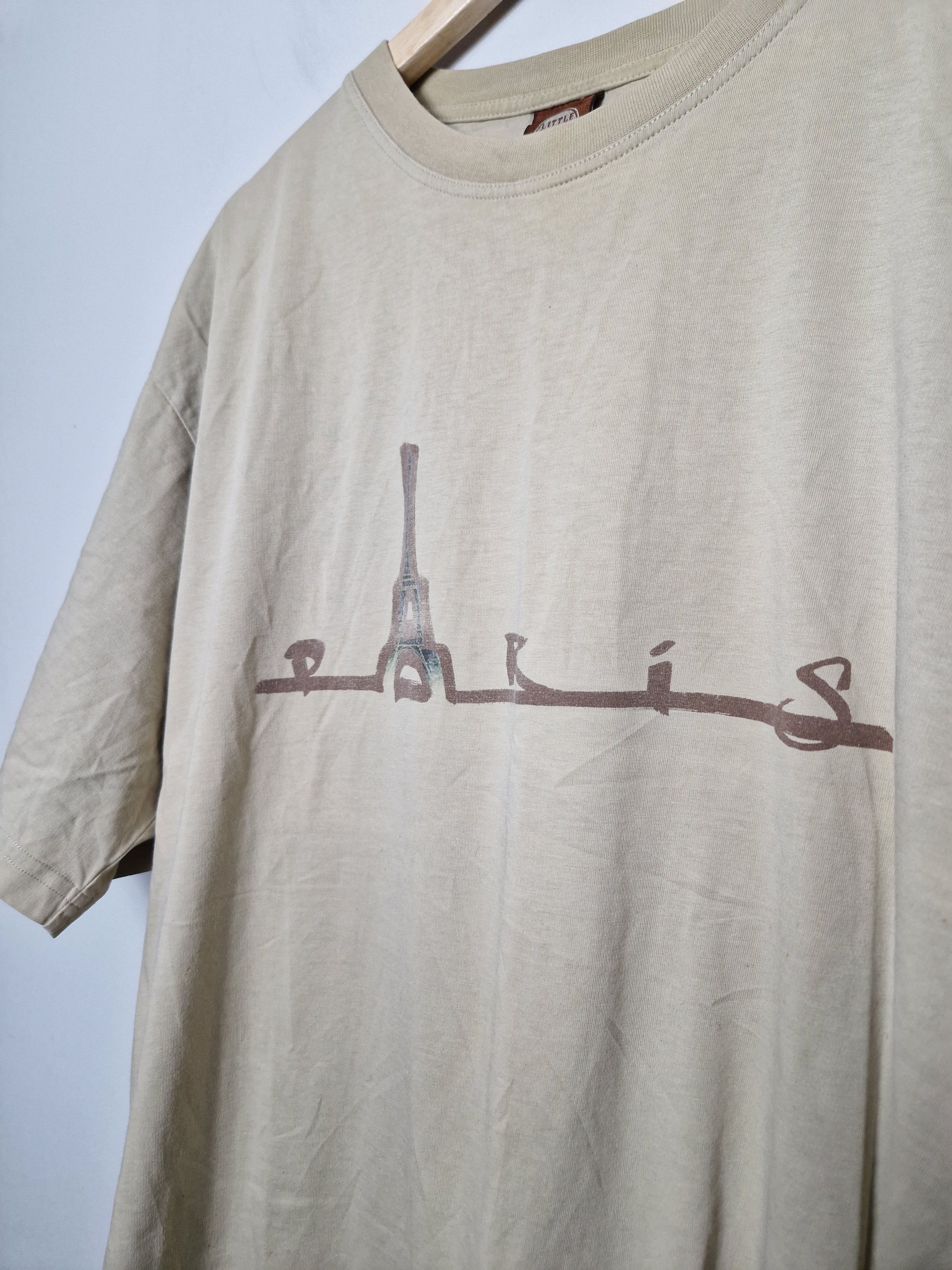 Vintage vintage Paris tee y2k 2000s streetwear Size US XL / EU 56 / 4 - 3 Thumbnail