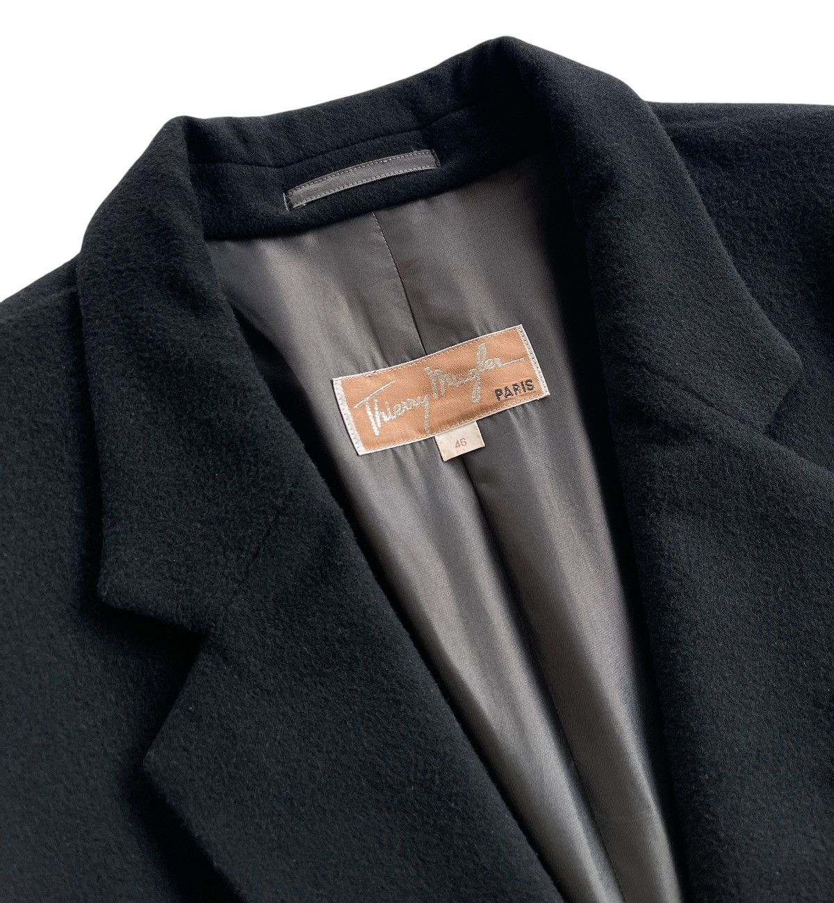 Thierry Mugler Thiery Mugler Paris Luxury Cashmere Longcoat Size US L / EU 52-54 / 3 - 7 Thumbnail
