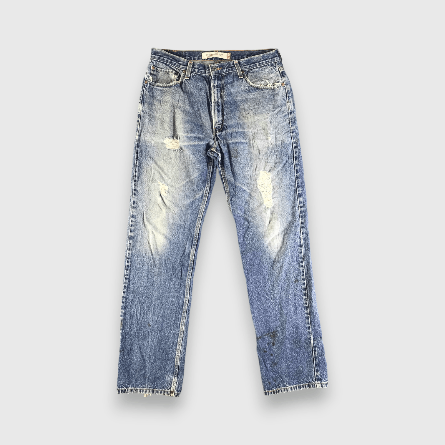 Vintage Blue Wash Levis 505 Jeans-J3270