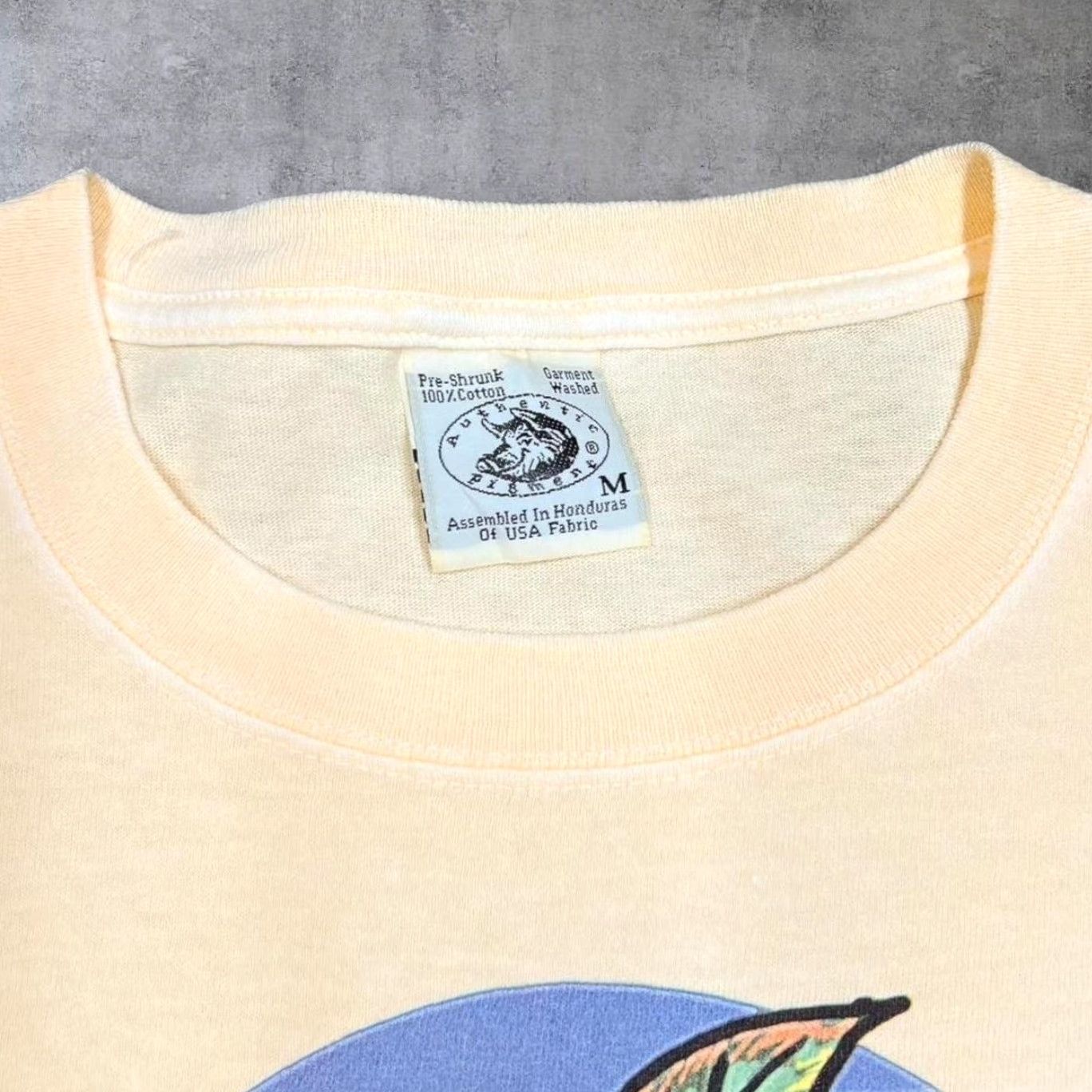 Vintage Virginia Beach “Virginia” Tropical USA Souvenir Graphic T-Shirt M Yellow Mens XL Adult Medium Shirt Size US M / EU 48-50 / 2 - 3 Thumbnail