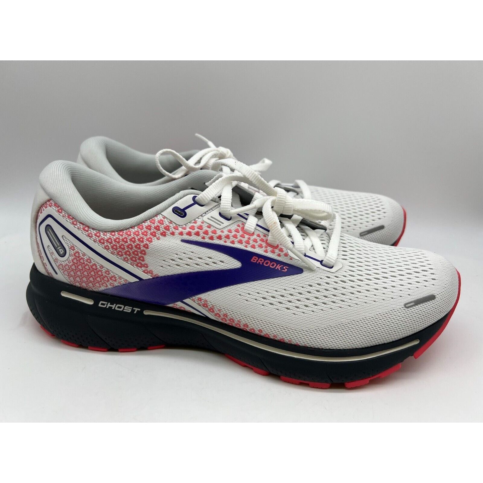Brooks Brooks Ghost 14 Running White Purple Women’s Size 11 NEW Size US 11 / IT 41 - 12 Thumbnail