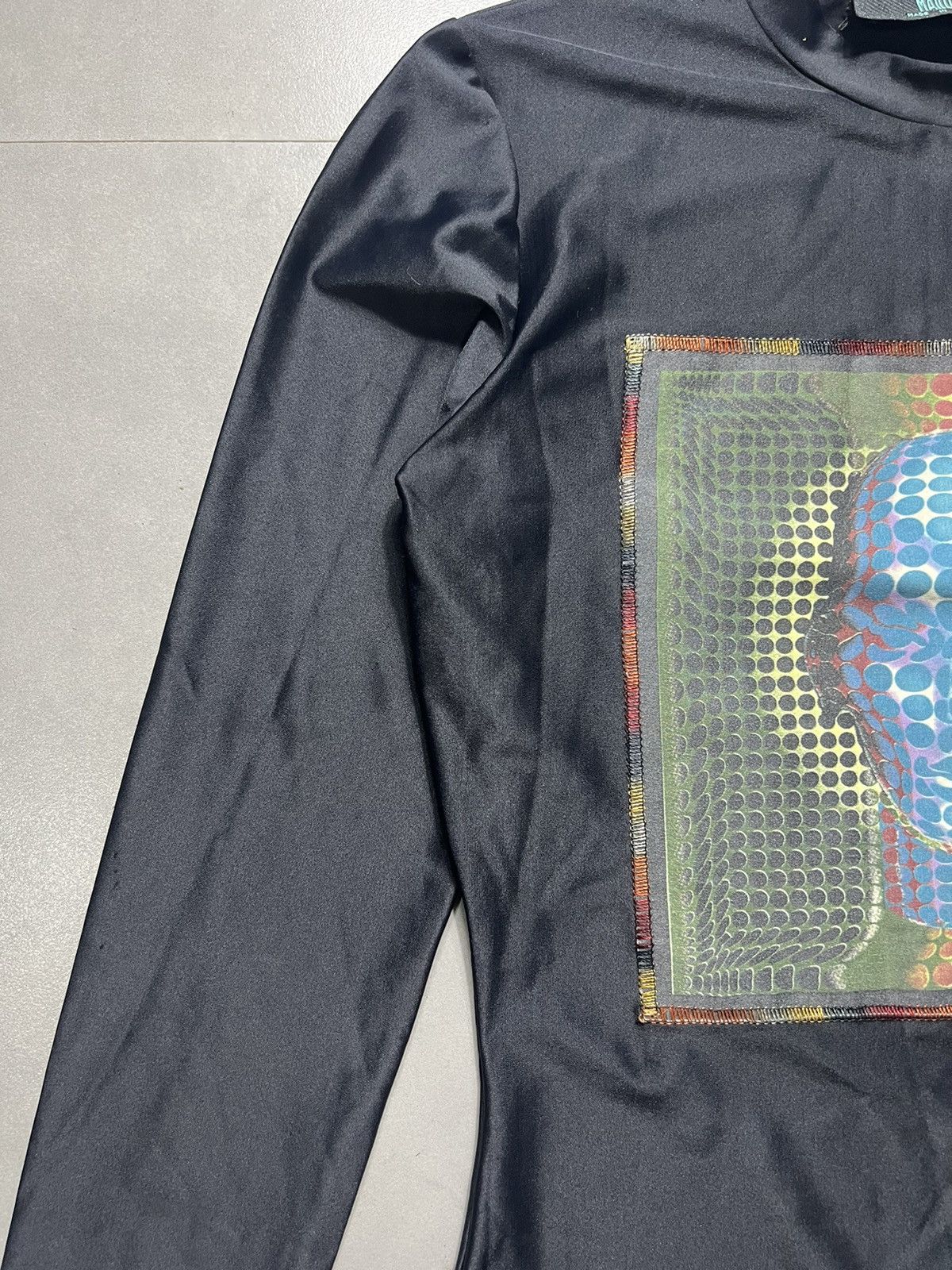 Jean Paul Gaultier Jean Paul Gaultier - 1995 Cyber-Age Spandex Top Size S / US 4 / IT 40 - 2 Thumbnail