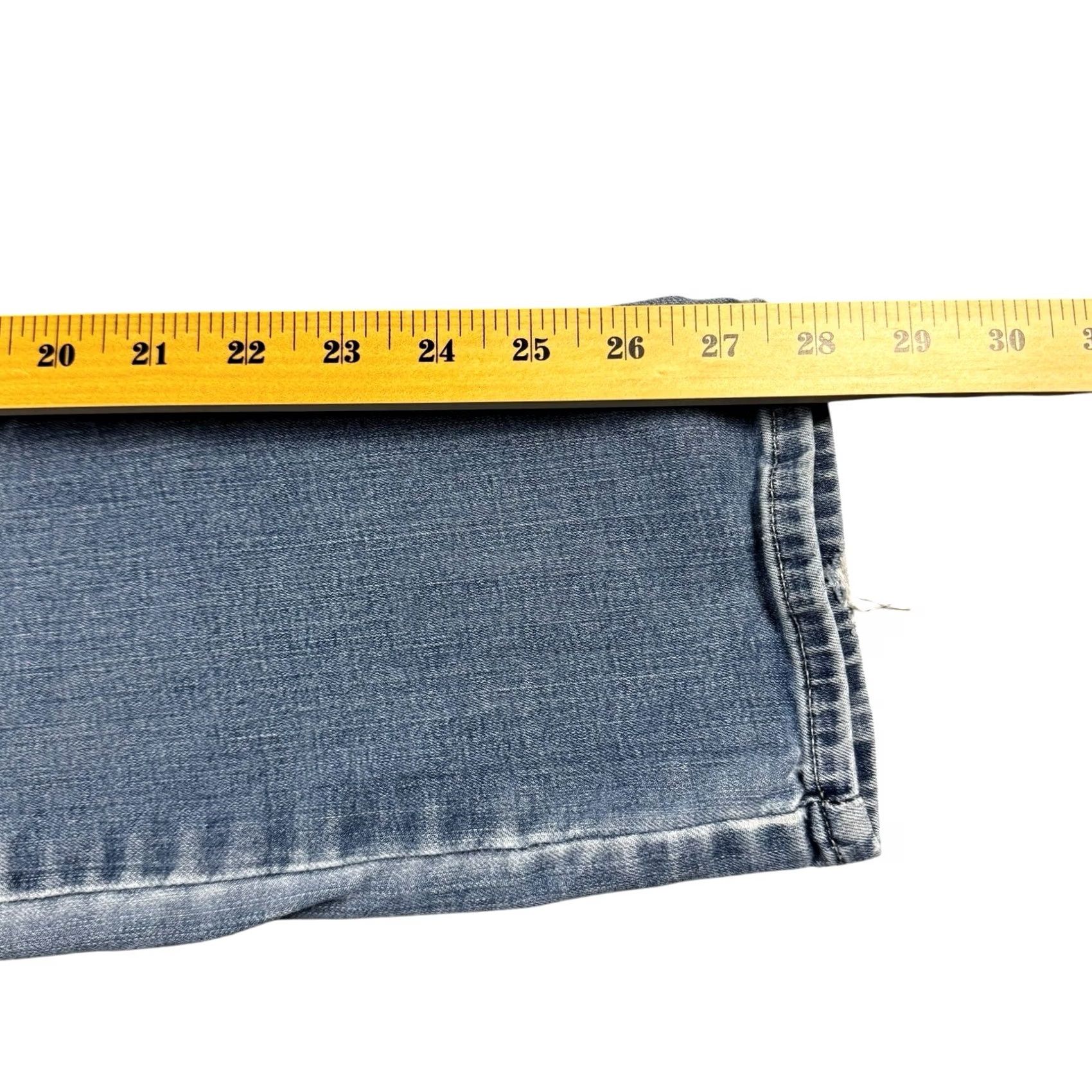Levi's Levi's Jeans Skinny Women's 8 Mid Rise Classic Fit Stretch Denim Grunge Blue 5-Pocket Mens Womens Girls Accessories Belt Loops Denim jean Size 30" / US 8 / IT 44 - 4 Thumbnail