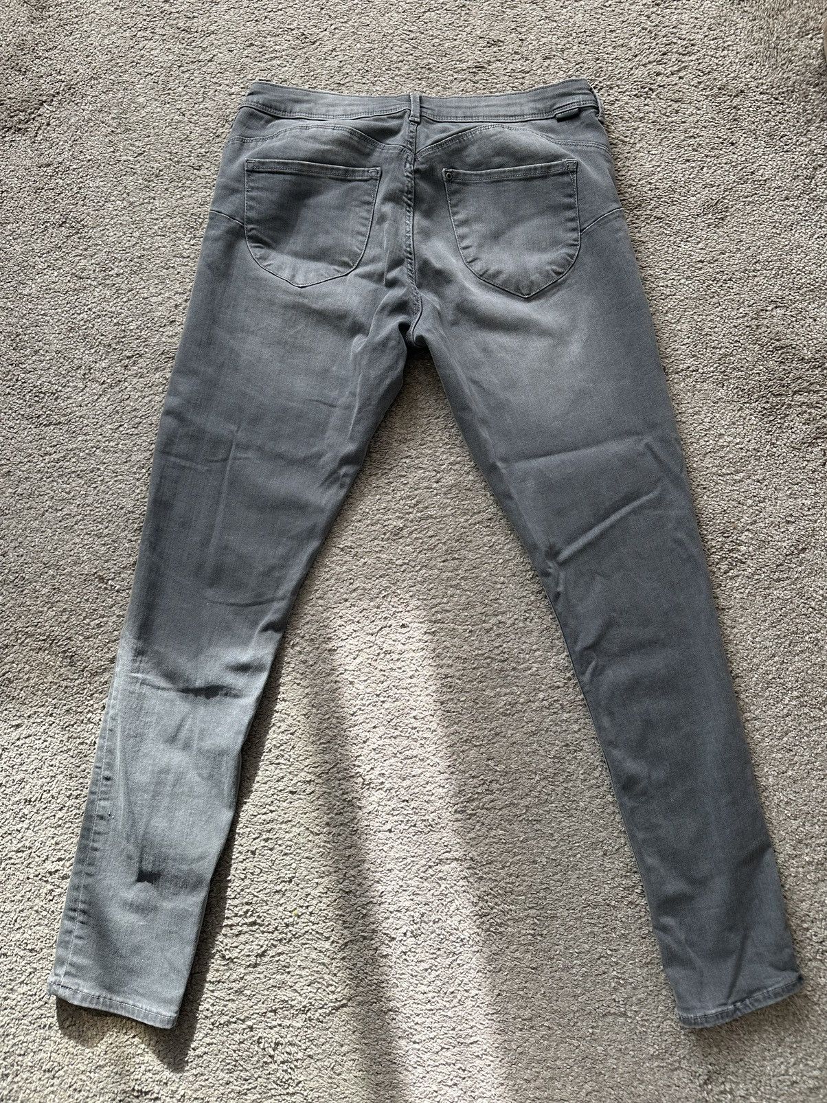 H&M Grey Jeans/jeggins H&M Size 32" / US 10 / IT 46 - 4 Thumbnail