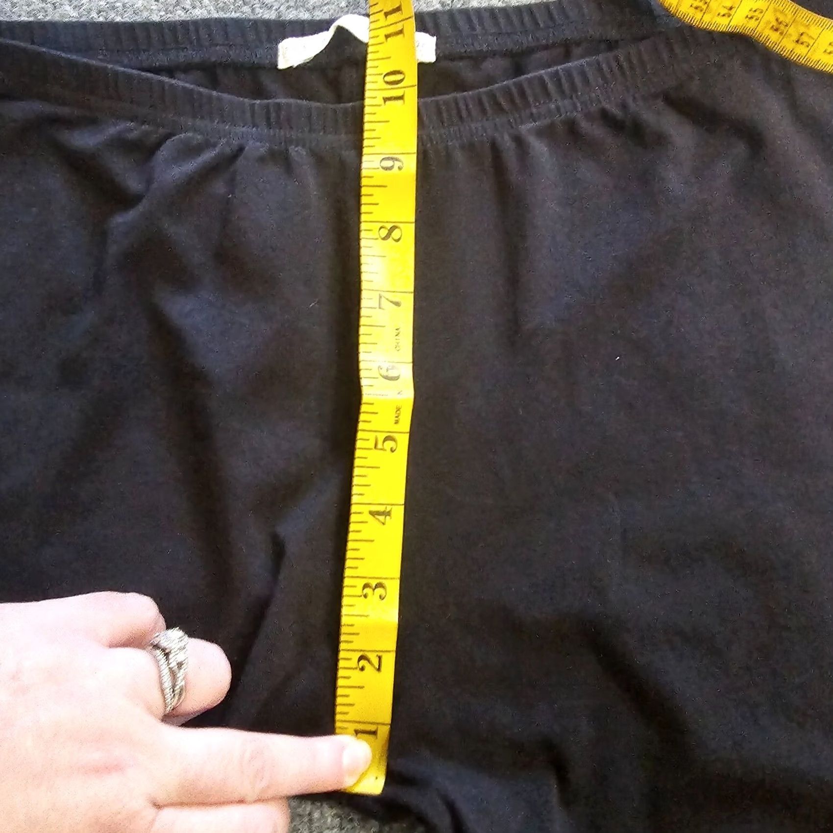 Eileen Fisher Pants Women Small Black Legging Crop Stretch Pull On Basic Size 28" / US 6 / IT 42 - 5 Thumbnail