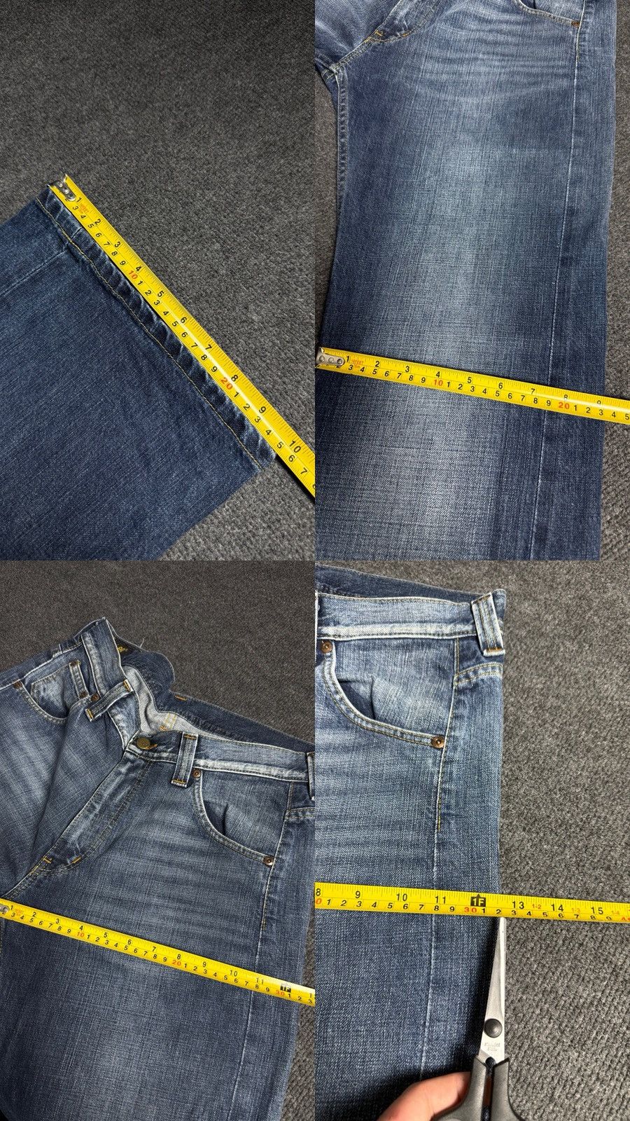 Lee Archive Retro 00s Lee DILLON Bootcut Jeans Opium Punk Y2K Size US 32 / EU 48 - 21 Thumbnail