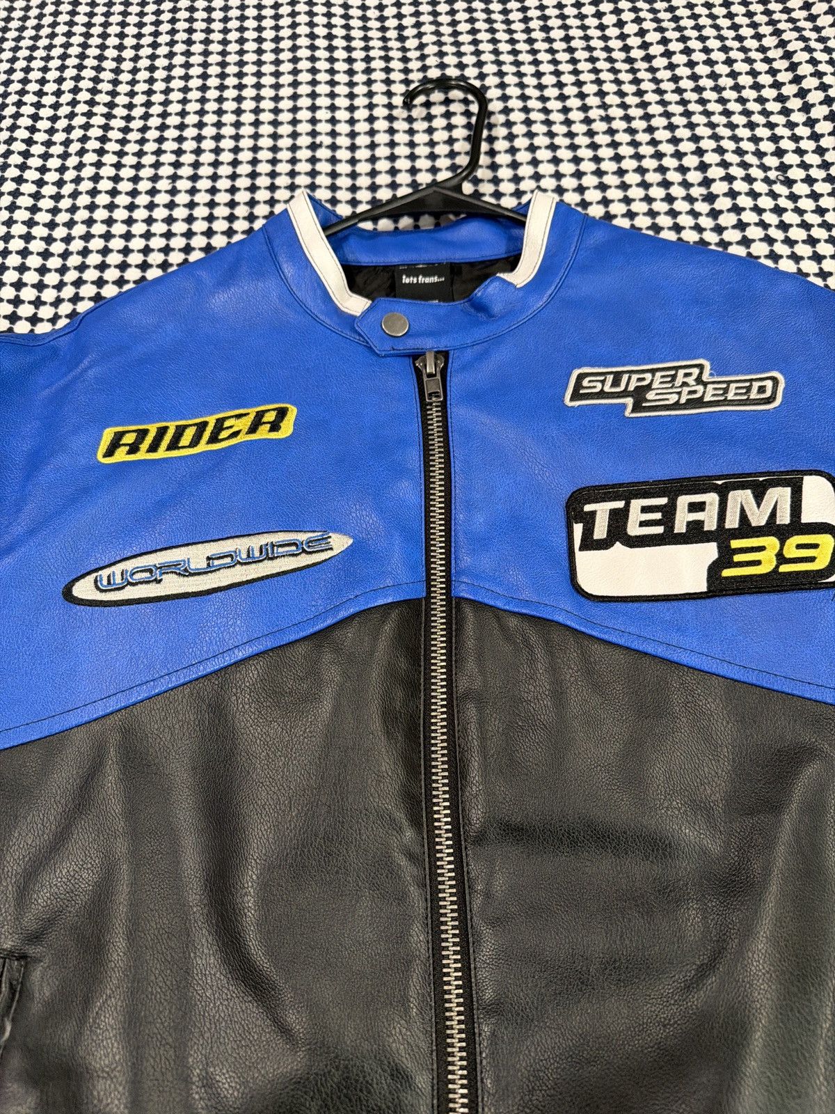 Other iets frans leather biker jacket Size US S / EU 44-46 / 1 - 4 Thumbnail
