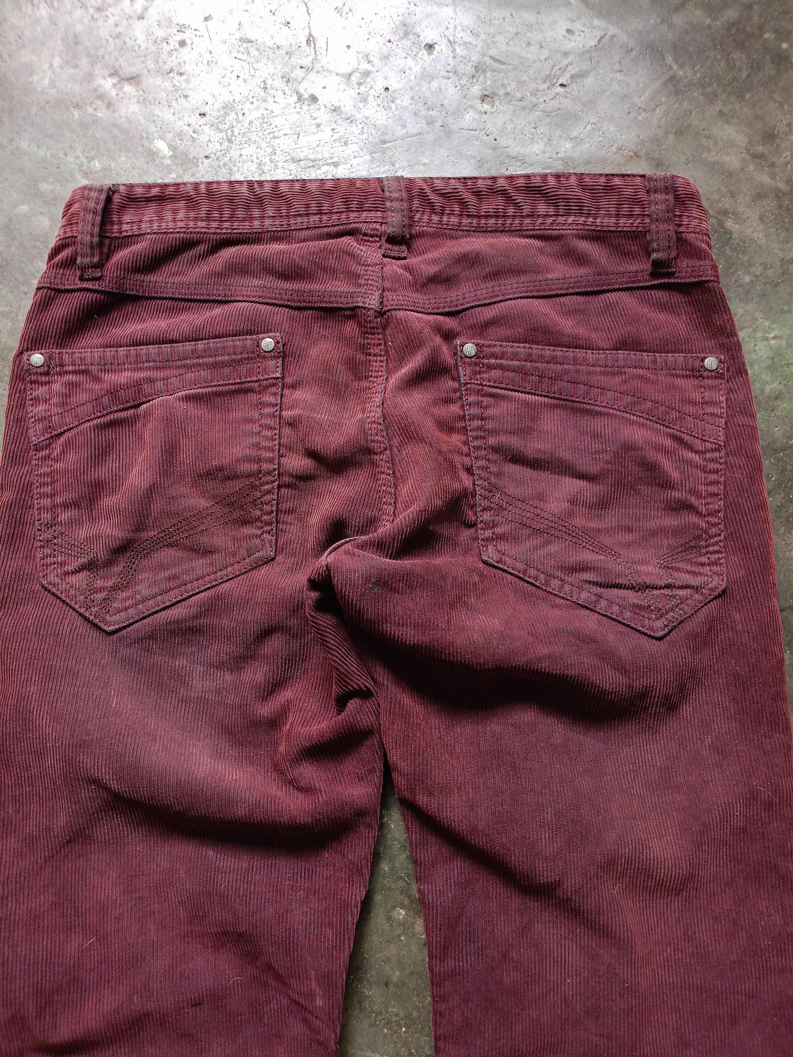14th Addiction × HIDEAWAYS × Japanese Brand Hideaways Nicole Corduroy Pants Size US 31 - 6 Thumbnail
