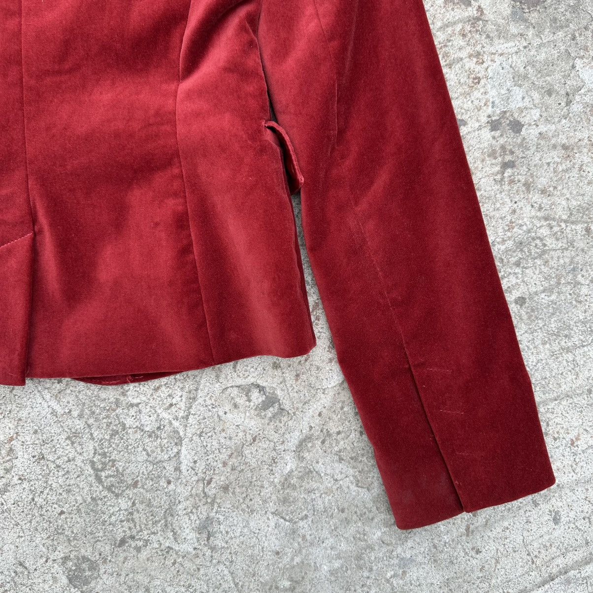 Tommy Hilfiger Luxury Tommy Hilfiger Blazer Jacket Old Money Velvet Y2K Size S / US 4 / IT 40 - 14 Thumbnail
