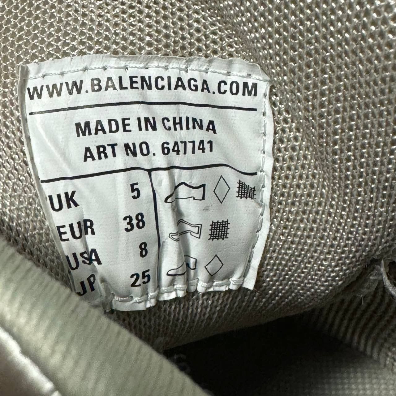 Balenciaga balenciaga track 1 new clearsole Size US 5 / IT 35 - 6 Thumbnail