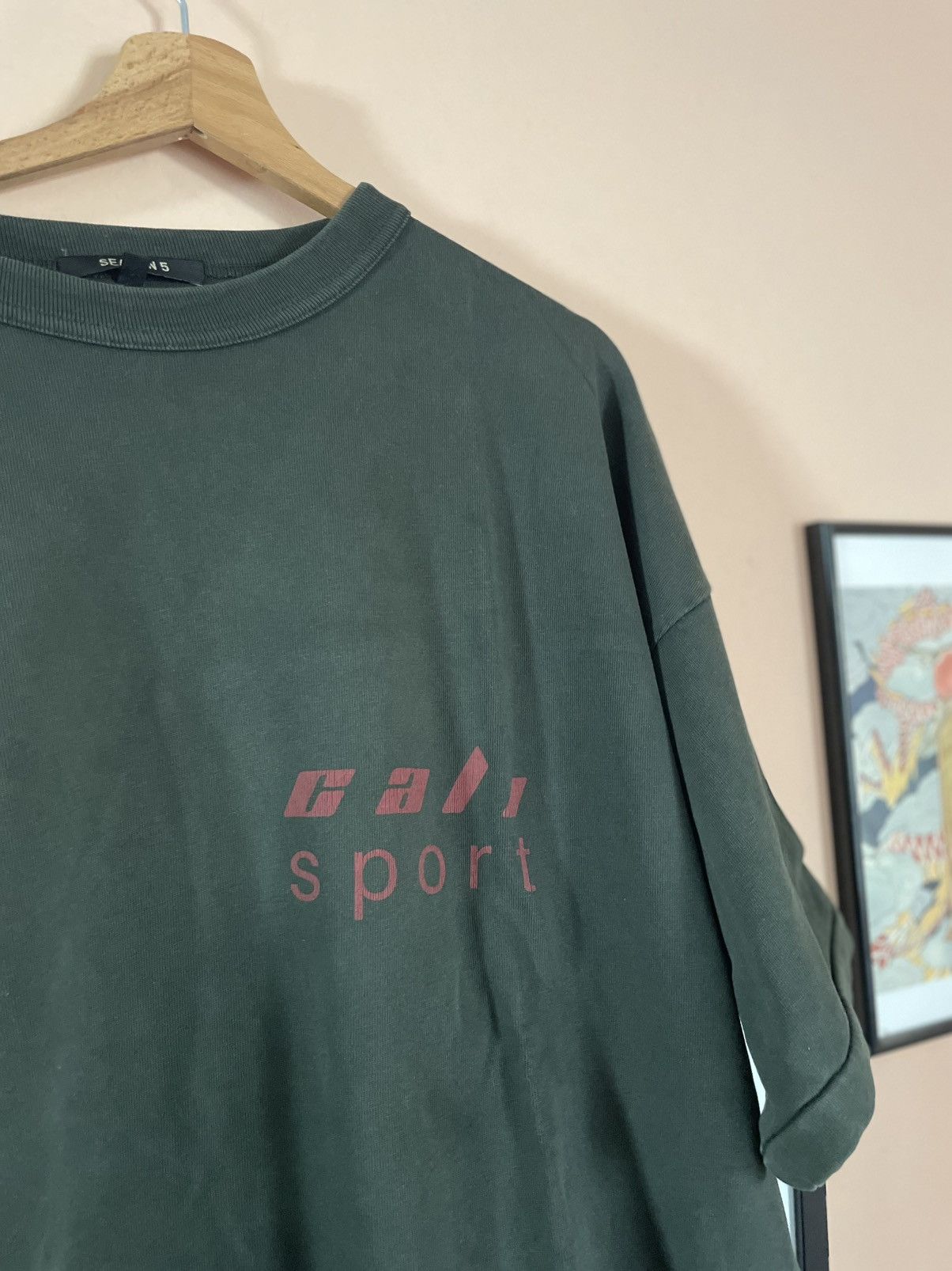 Yeezy Yeezy Season 5 Cali Sport Heavy T-shirt Size US M / EU 48-50 / 2 - 3 Thumbnail