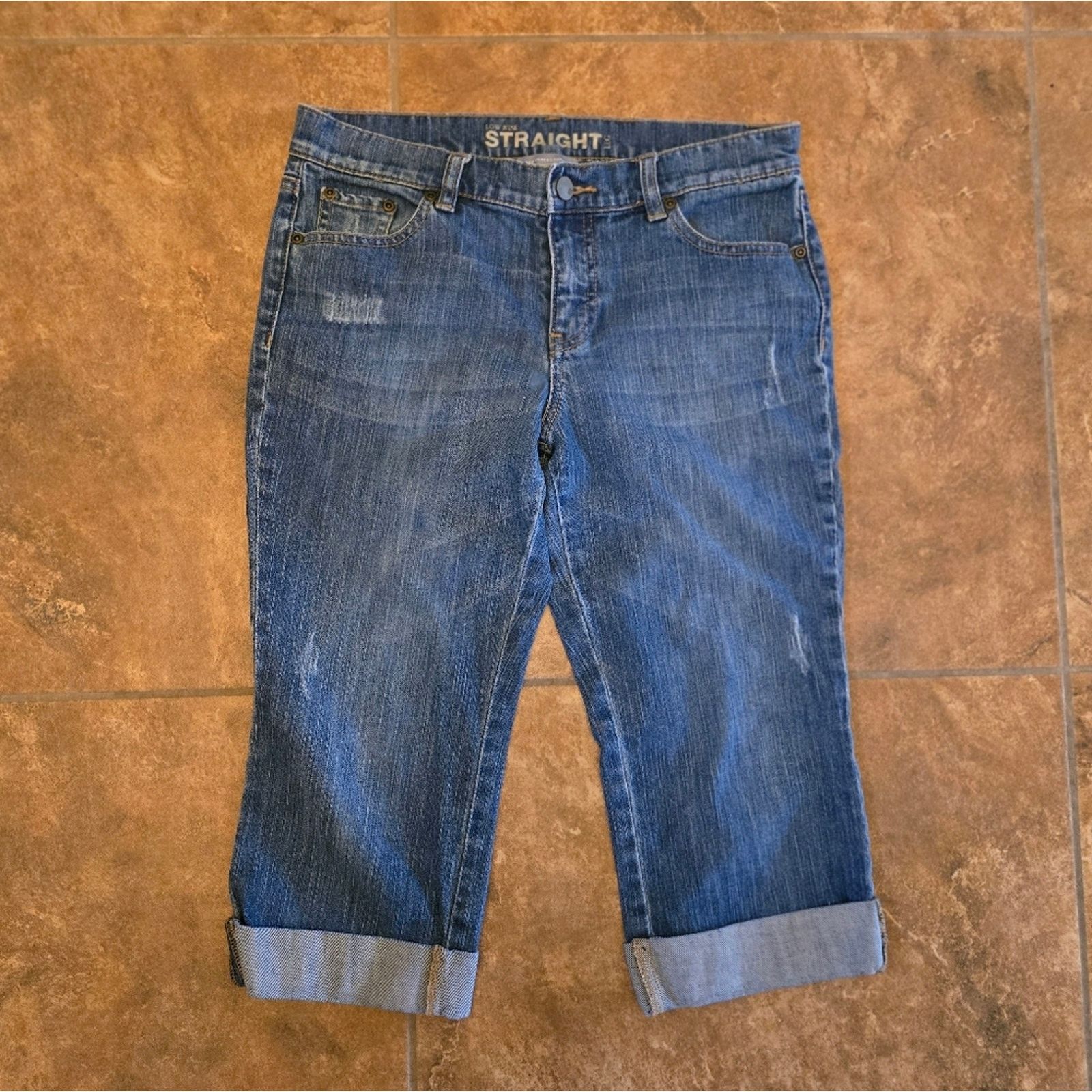 Other Denim | NY&C | Low Rise Straight Jean Capri Size 28" / US 6 / IT 42 - 1 Thumbnail