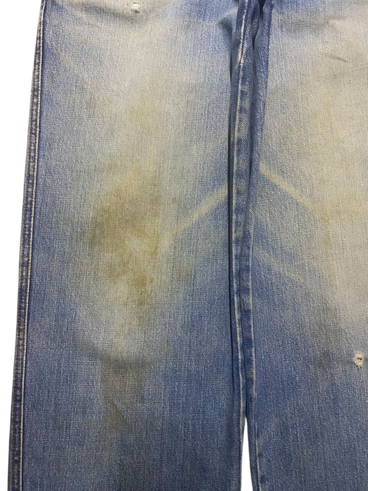 Trussardi Vintage Japanese Brand Trussardi Mud Wash Loose Jeans Size US 32 / EU 48 - 7 Thumbnail