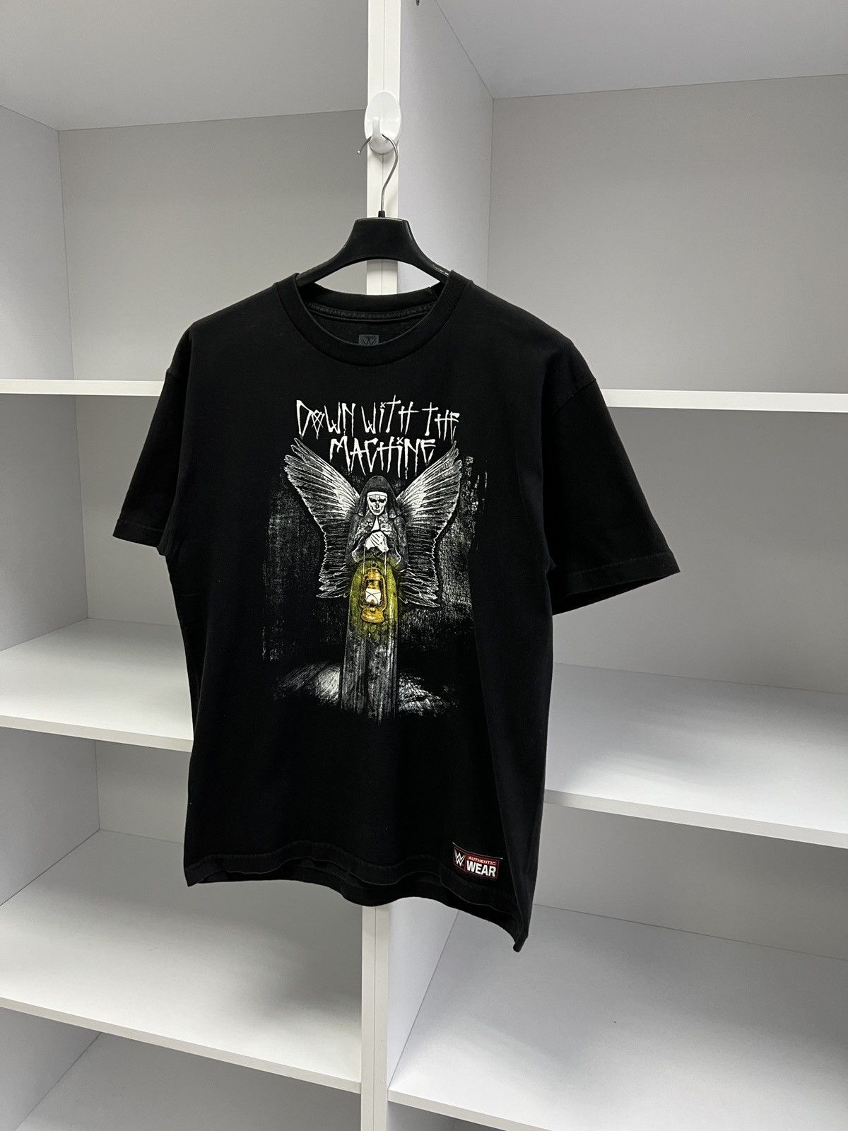 Vintage × WWE The Wyatt Family Down with the Machine T-Shirt WWE Size US L / EU 52-54 / 3 - 4 Thumbnail