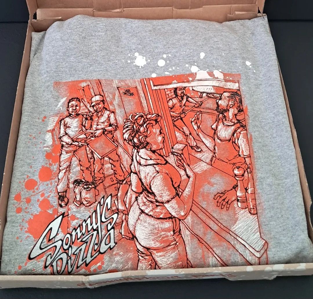 Other Mode 2 x Sonny's Pizza Paris colabration Tshirt Size US L / EU 52-54 / 3 - 1 Thumbnail