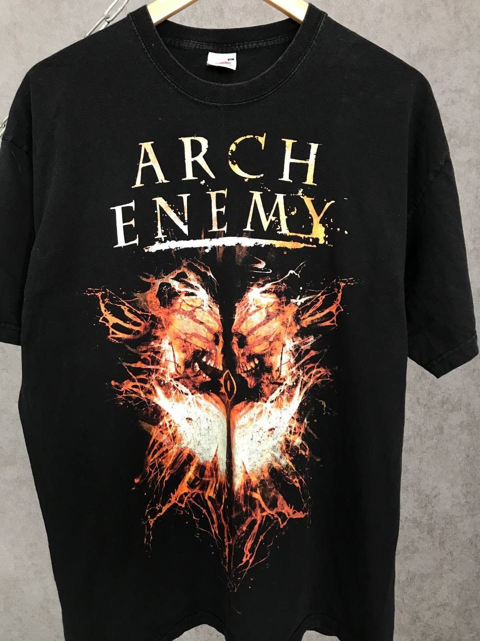 Band Tees × Vintage Arch Enemy 2011 vintage rock skulls band tee Size US XL / EU 56 / 4 - 3 Thumbnail