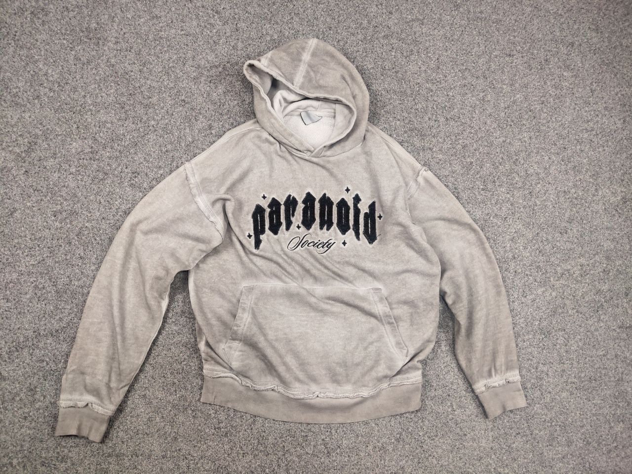 If Six Was Nine Paranoid Society if six was nine style gray vintage Hoodie Size US S / EU 44-46 / 1 - 8 Thumbnail