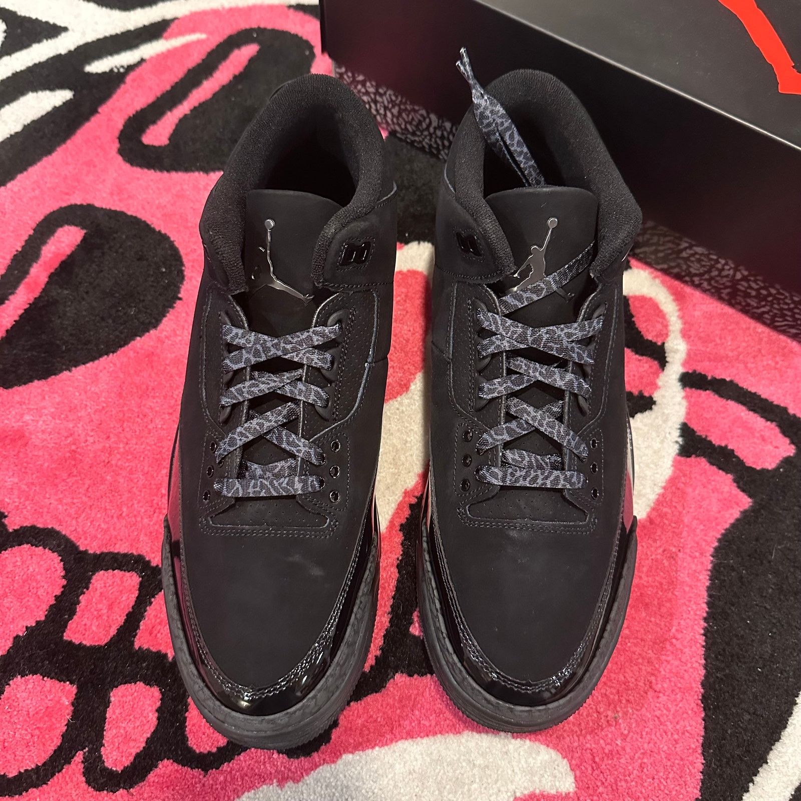 Jordan Brand Jordan 3 Retro Black Cat (2025) - Size 11.5 - Brand New Size US 11.5 / EU 44-45 - 2 Thumbnail