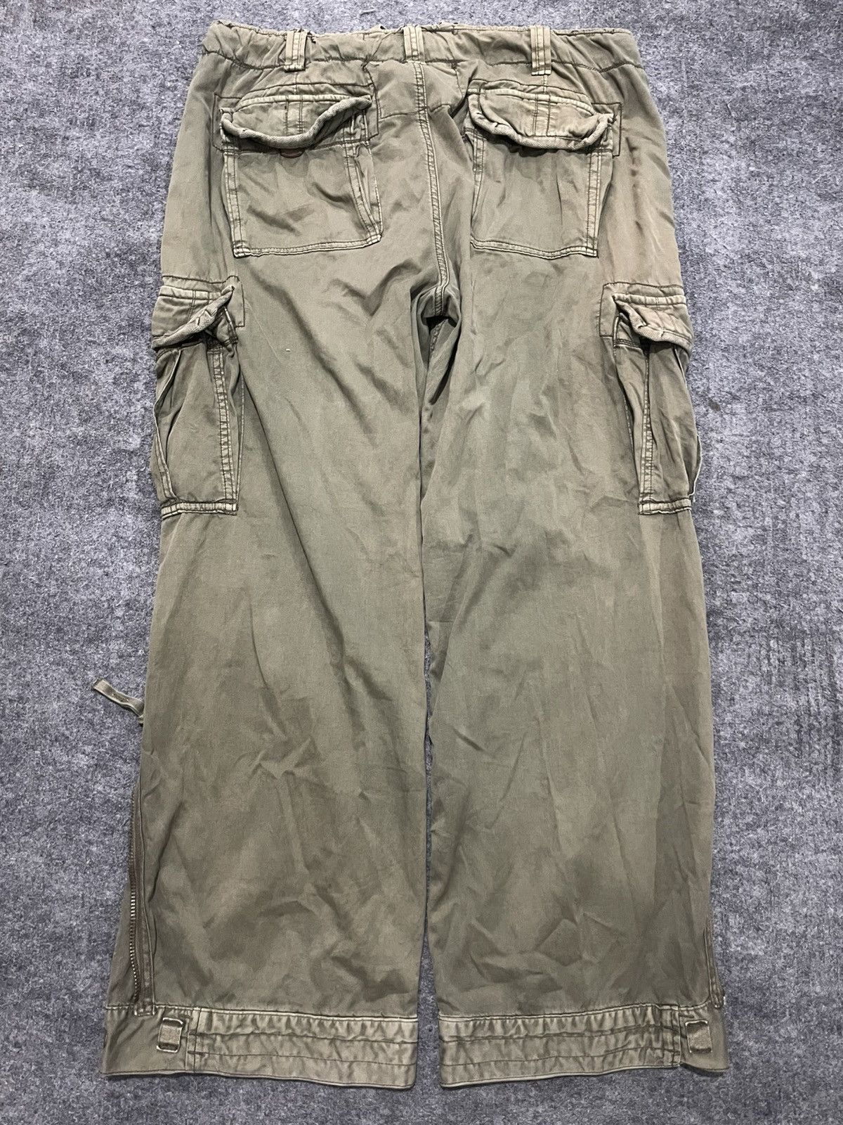 If Six Was Nine × Japanese Brand × Le Grande Bleu (L.G.B.) Abrechrombie and fitch - Apocalypse Style Bondage Pants Size US 34 / EU 50 - 12 Thumbnail